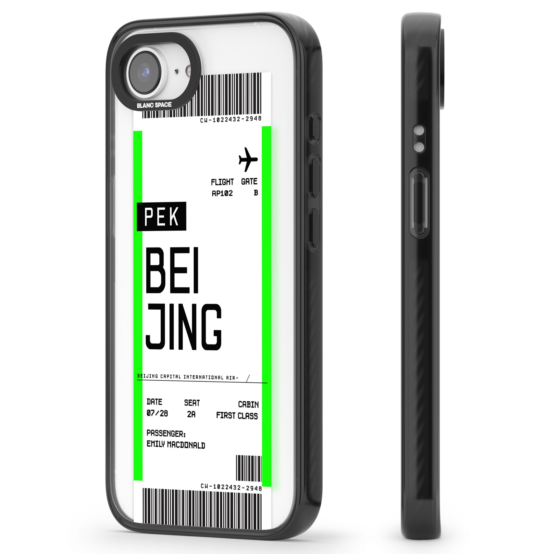 Personalised Beijing Boarding Pass