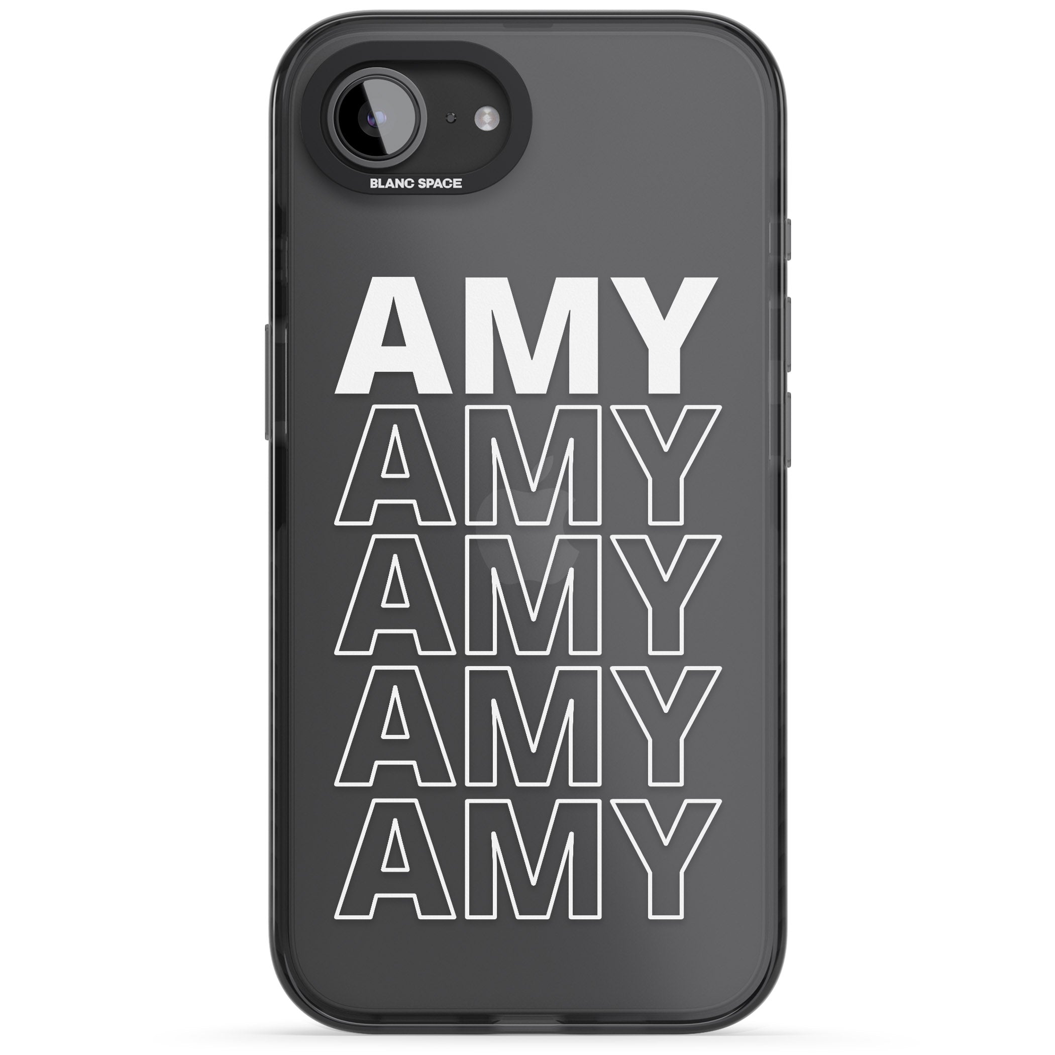 Personalised Bold Name Repeated