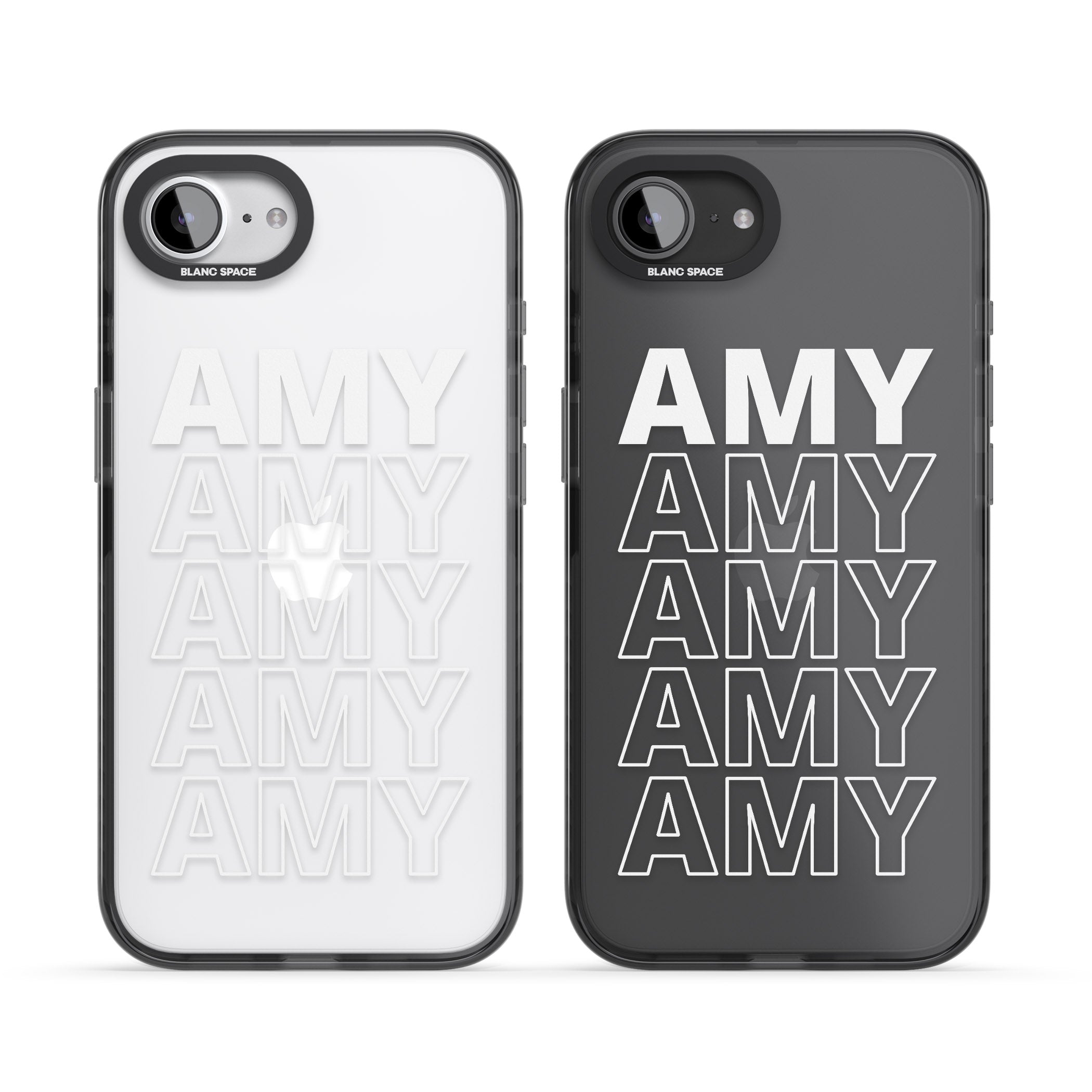 Personalised Bold Name Repeated