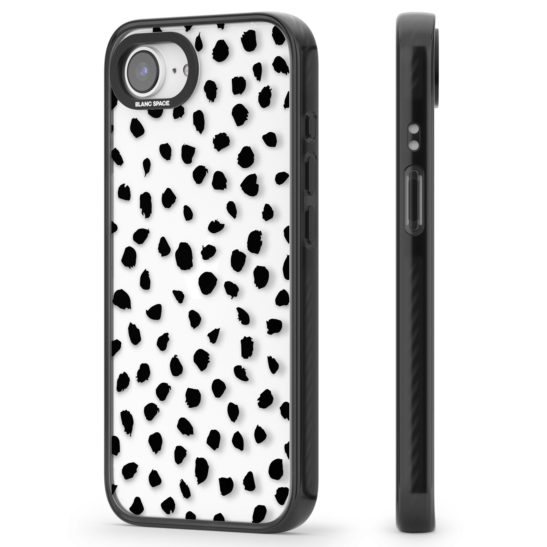 Black Dalmatian Polka Dot