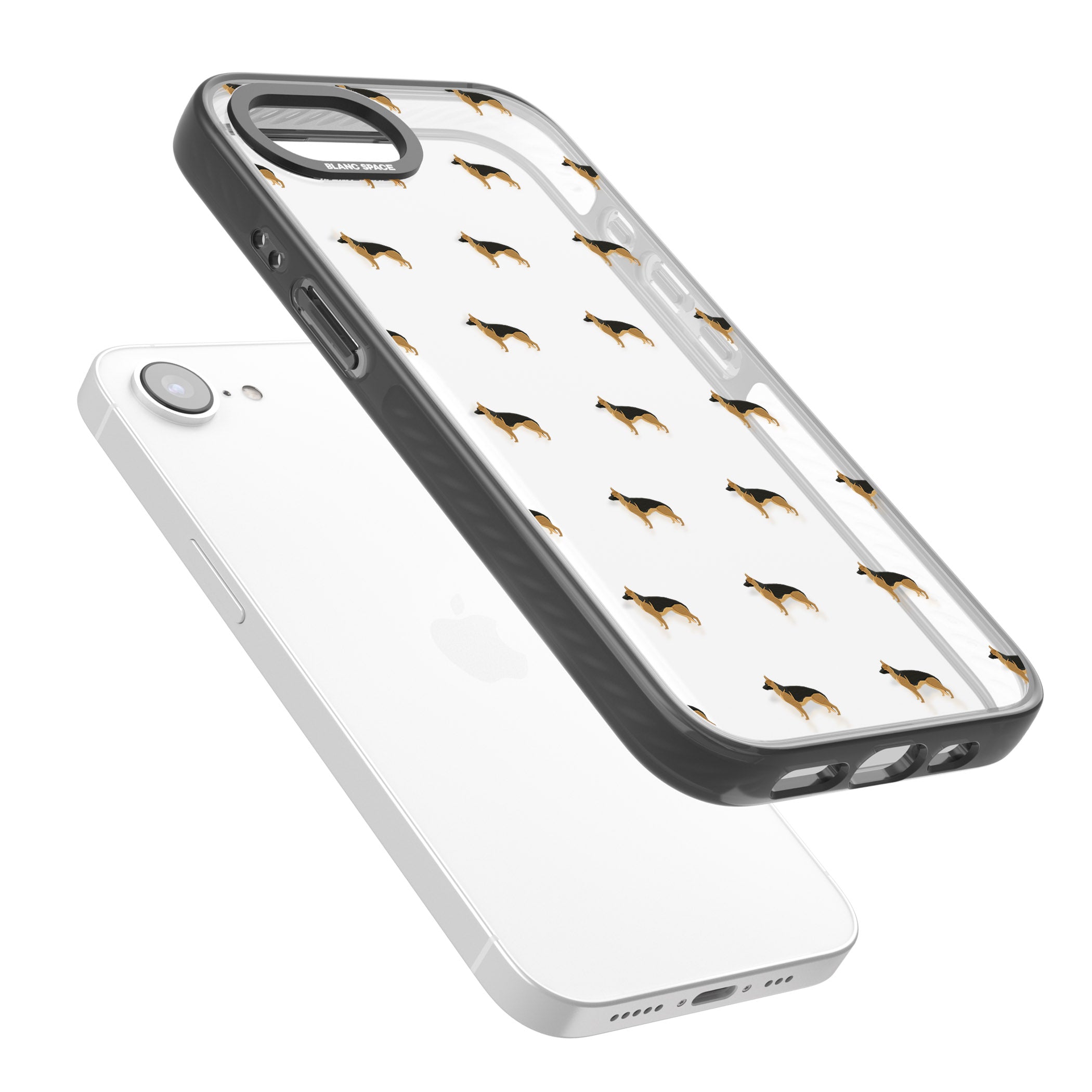 German Shepherd Pattern Clear