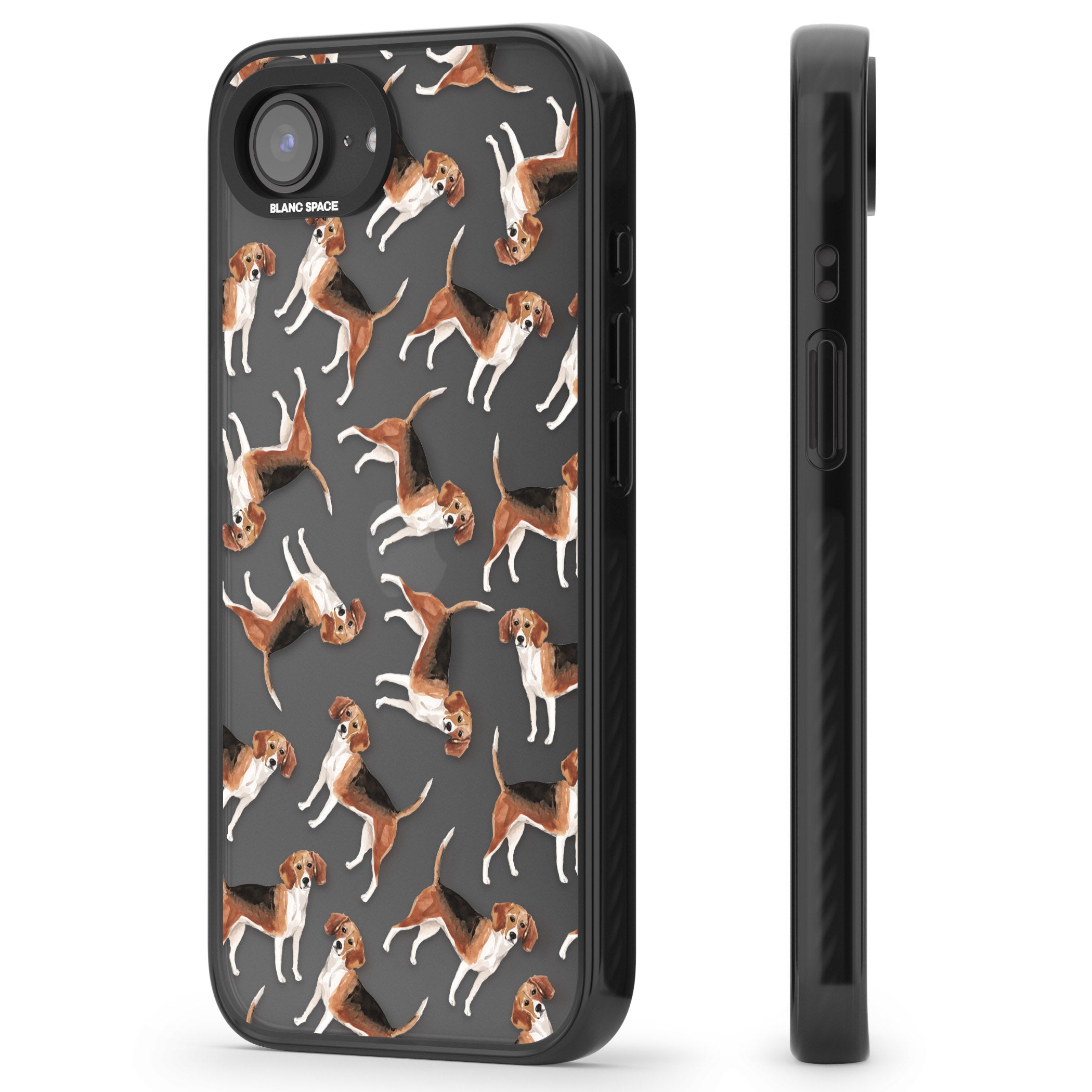 Beagle Watercolor Pattern