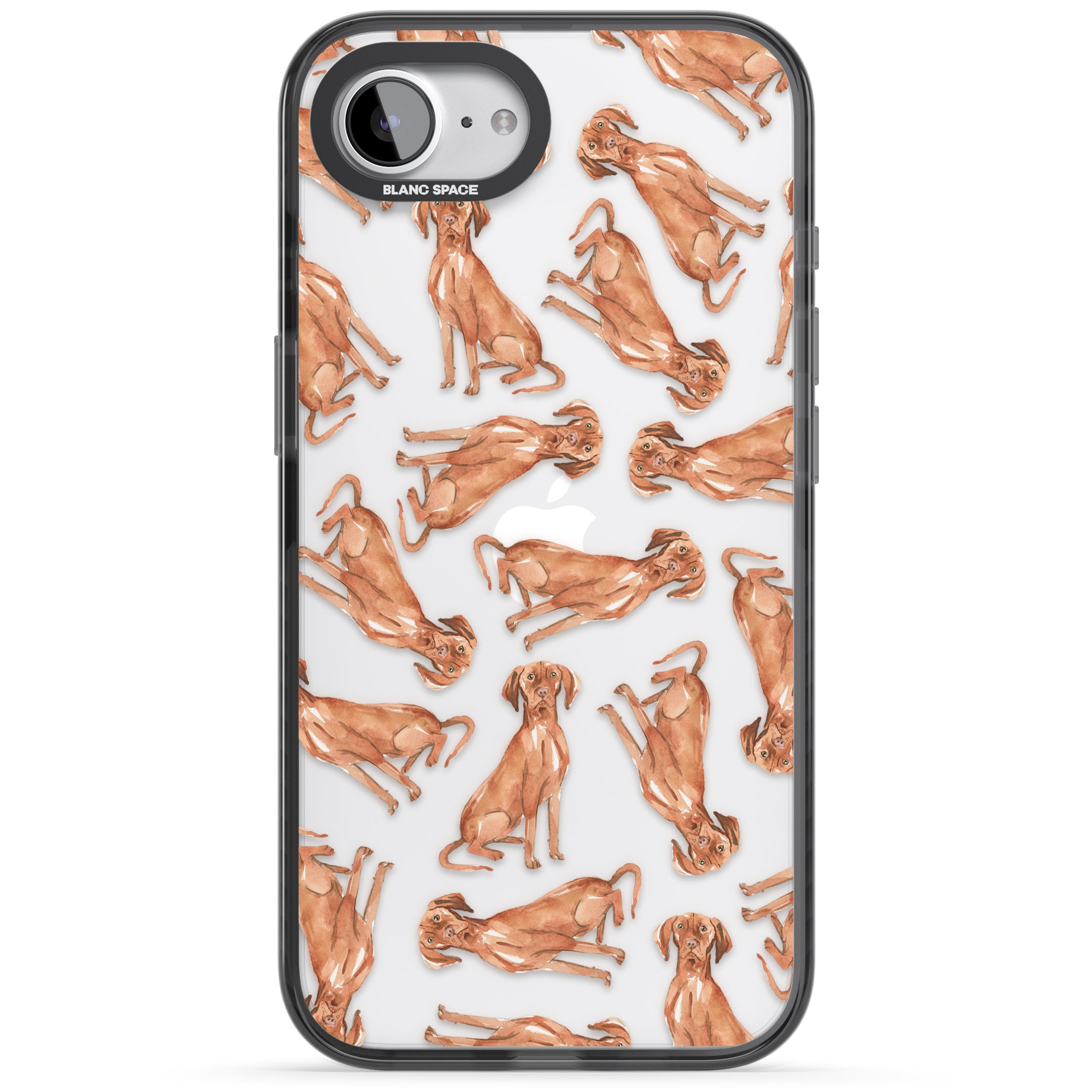 Hungarian Vizsla Watercolor Pattern