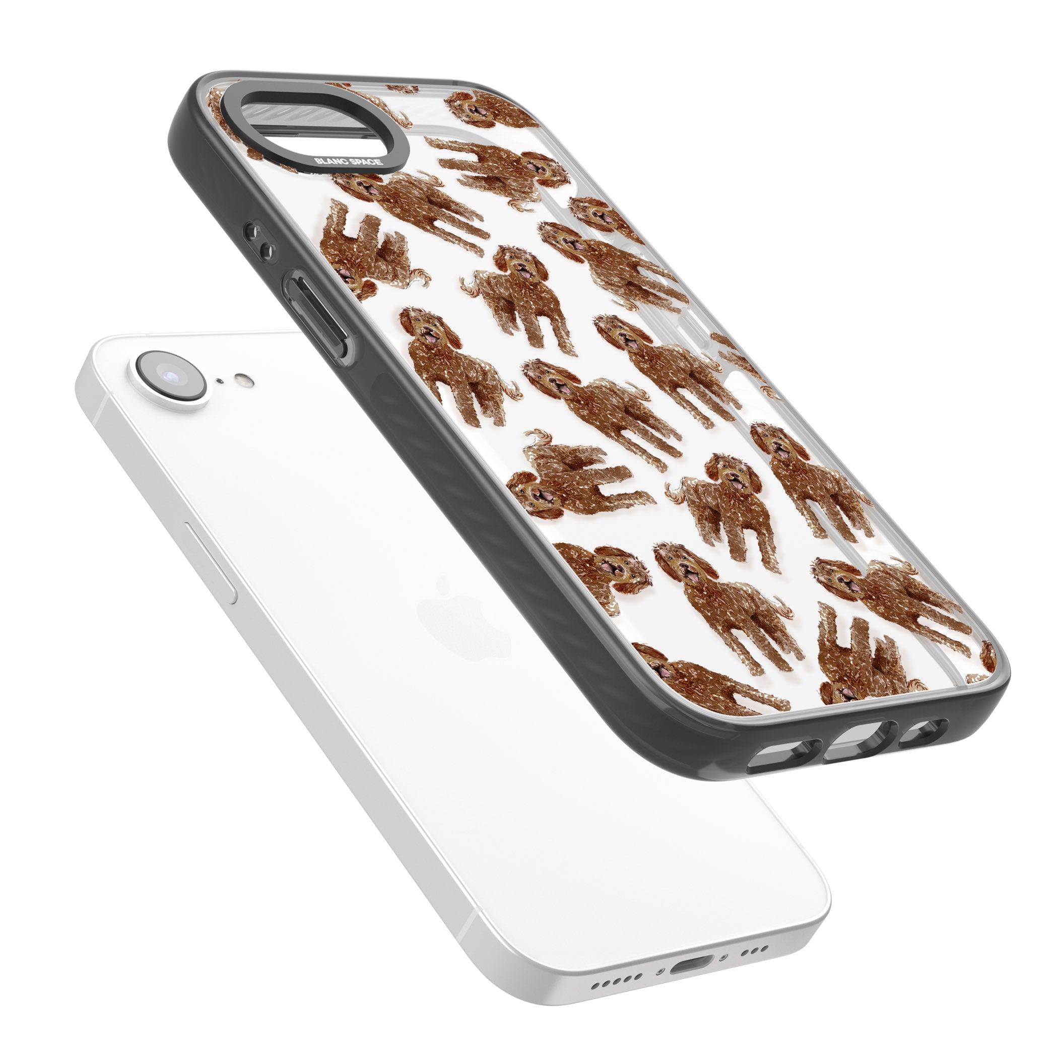 Labradoodle Brown Pattern