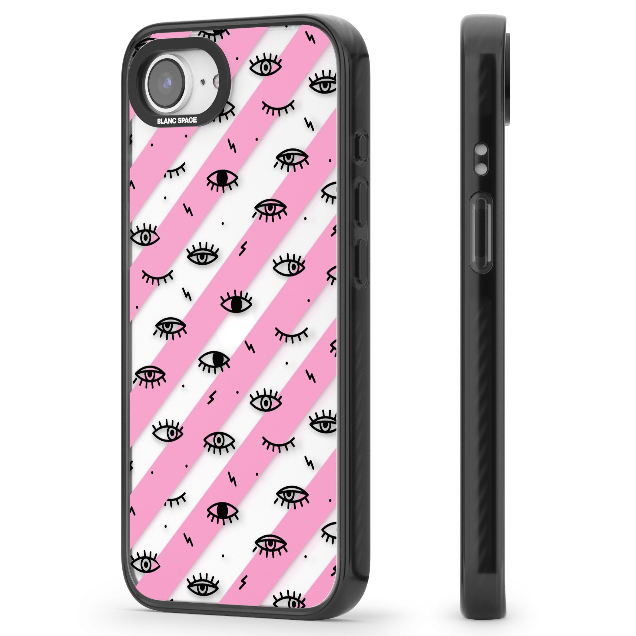 Pink Stripe Eyes