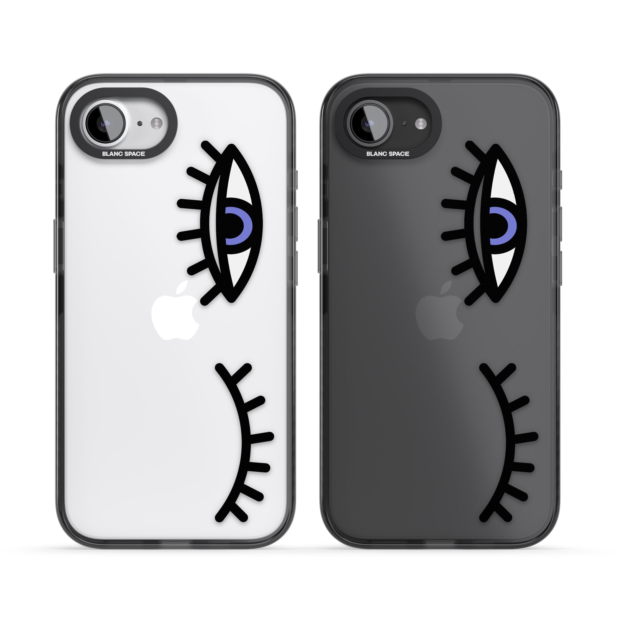 Winking Eyes Transparent Pattern