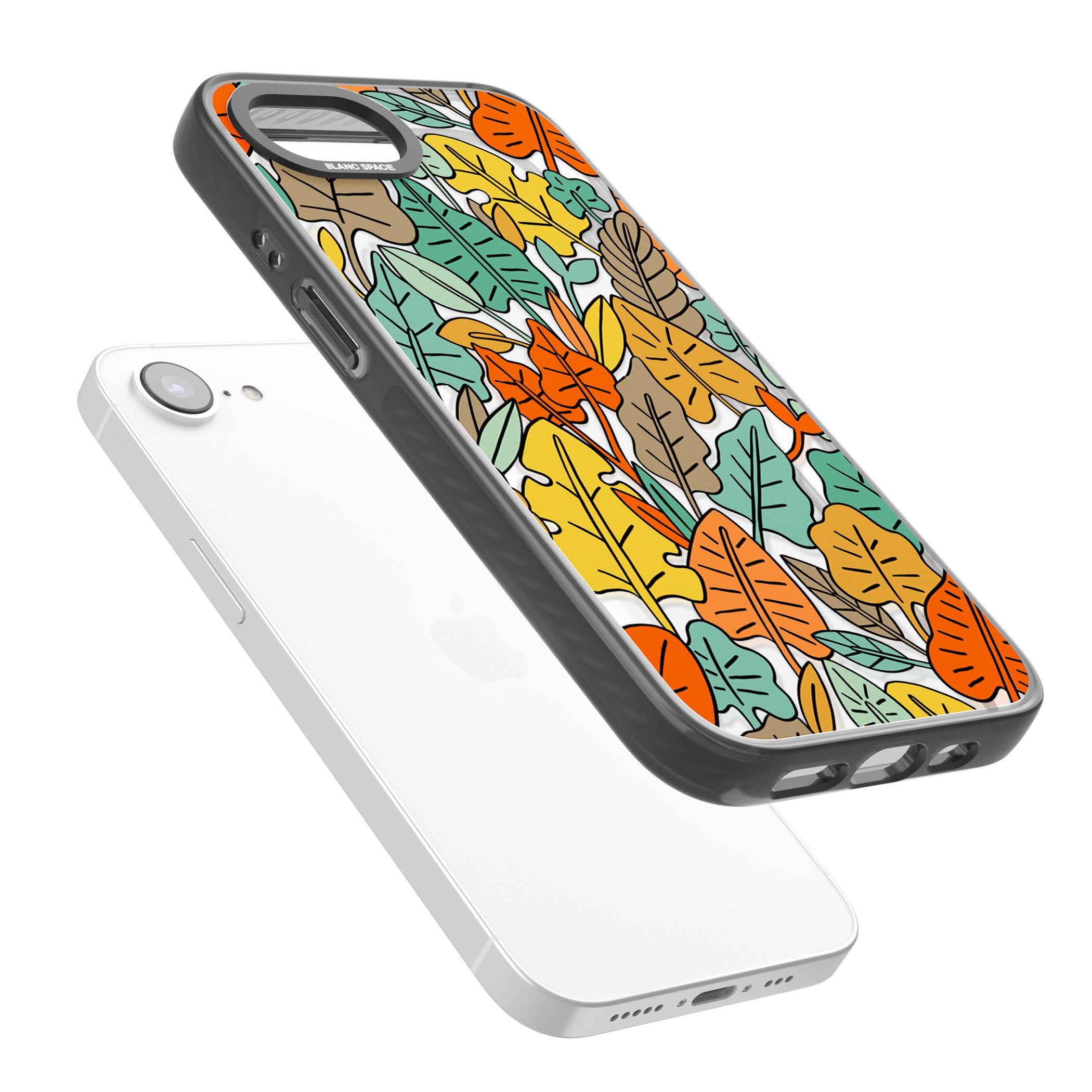 Pastel Toned Autumn Leaves