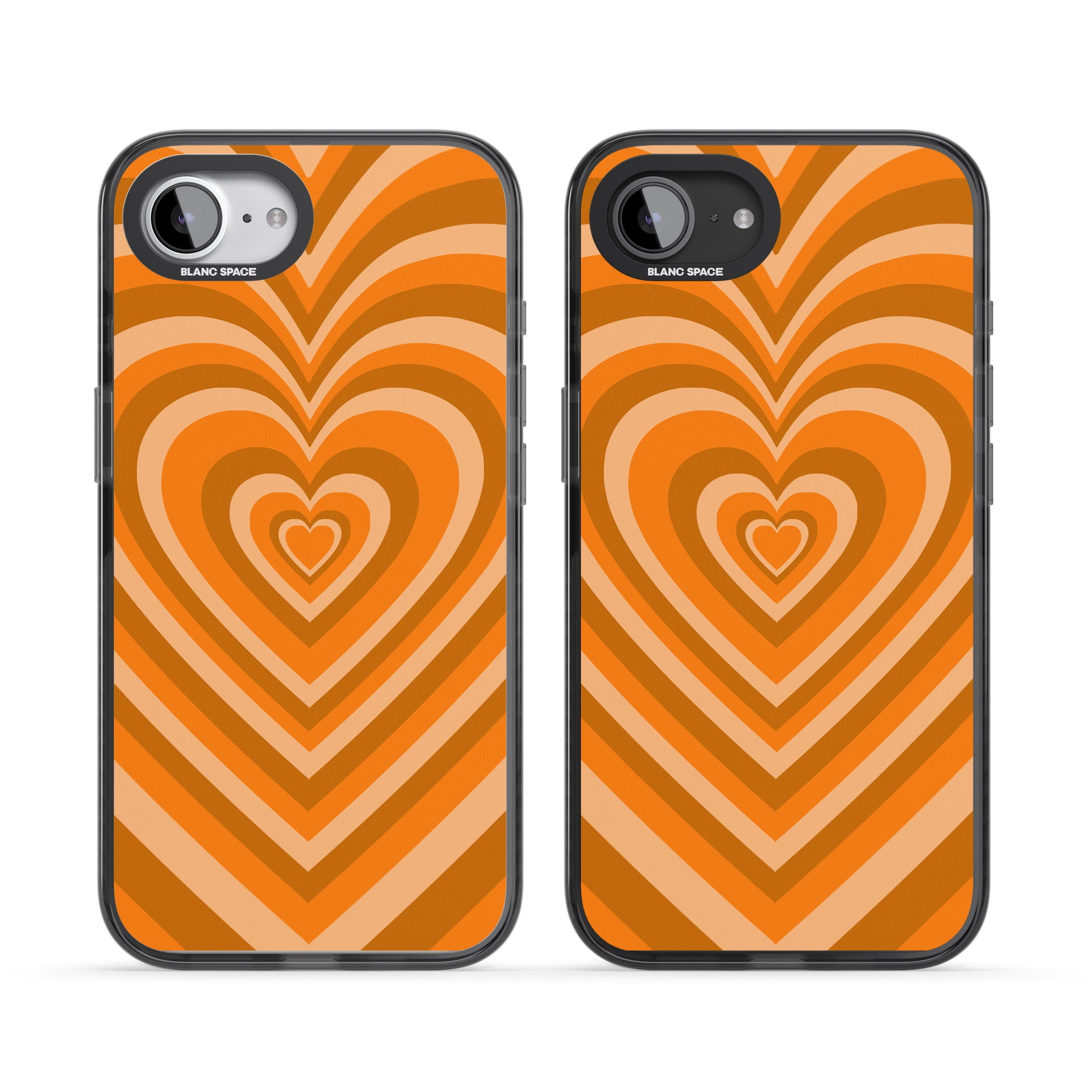 Orange Heart Illusion