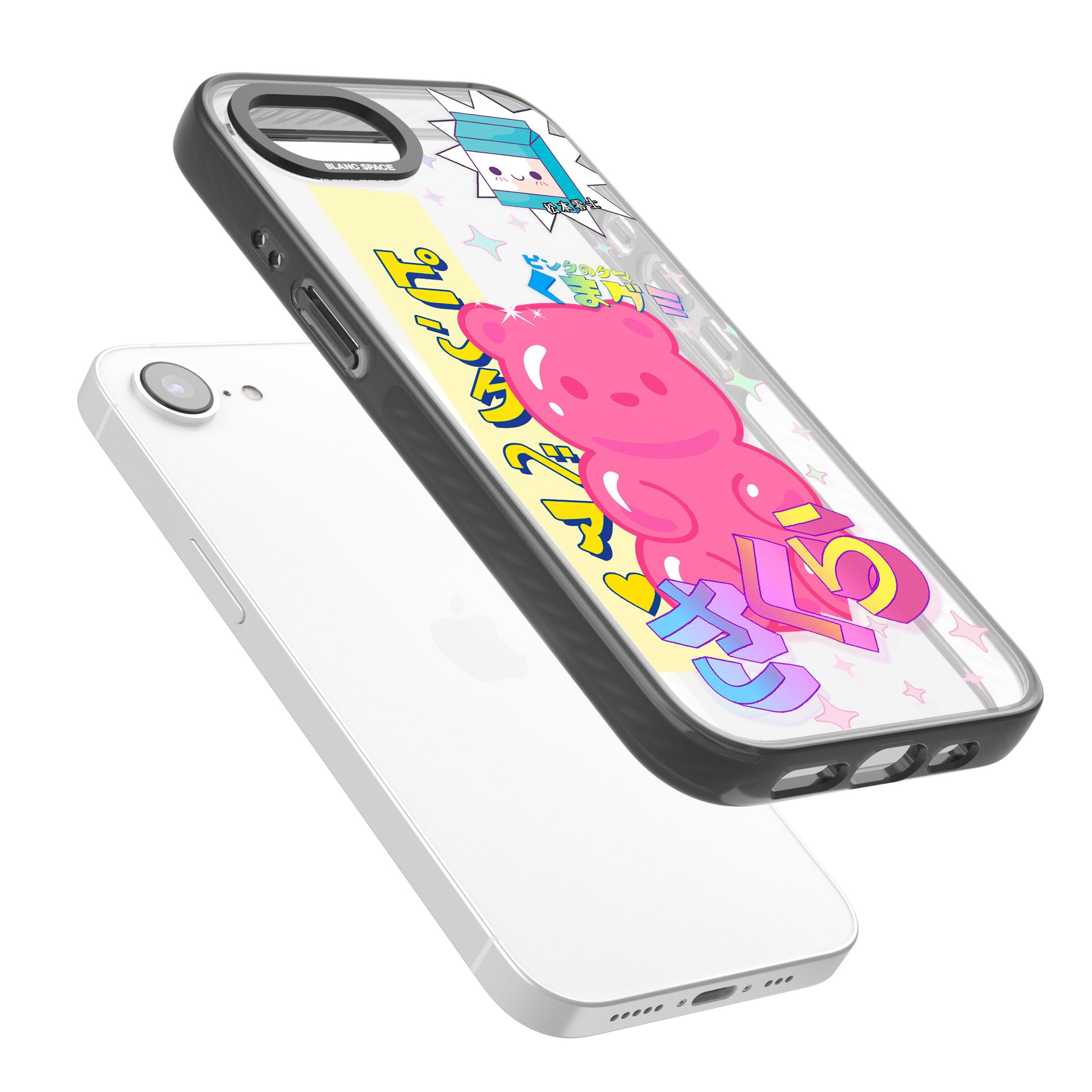 Kawaii Pink Bear Collage