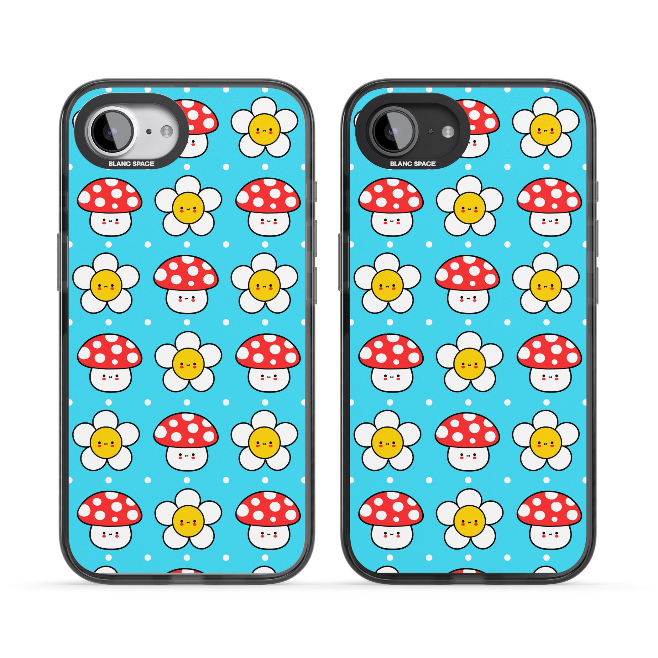 Shroom Bunnies Kawaii Pattern