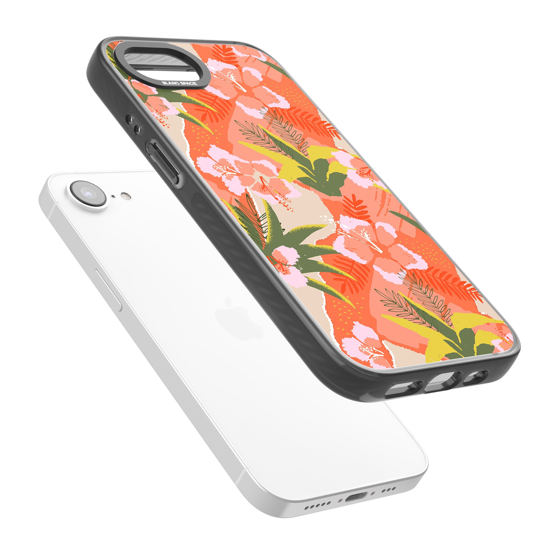 Hawaiian Flowers Abstract Pattern