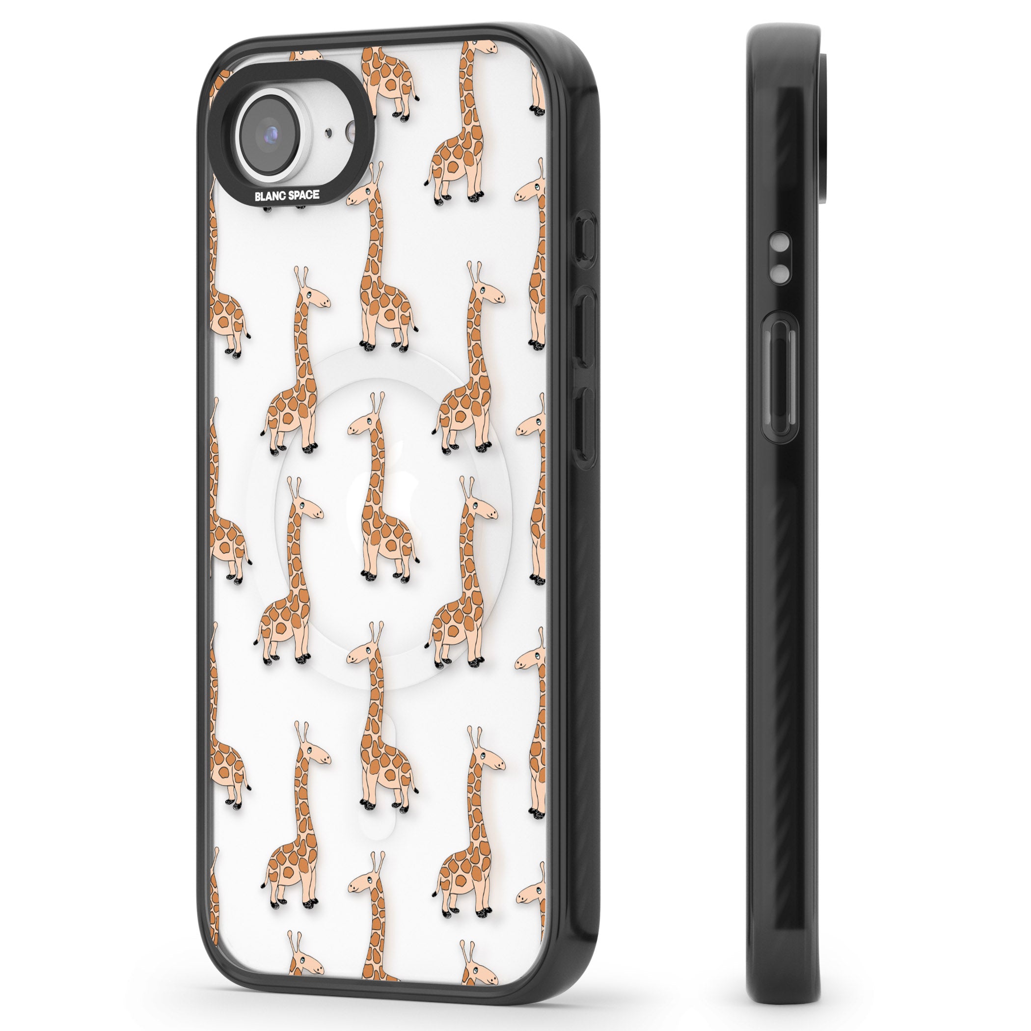 Cute Giraffe Pattern Clear