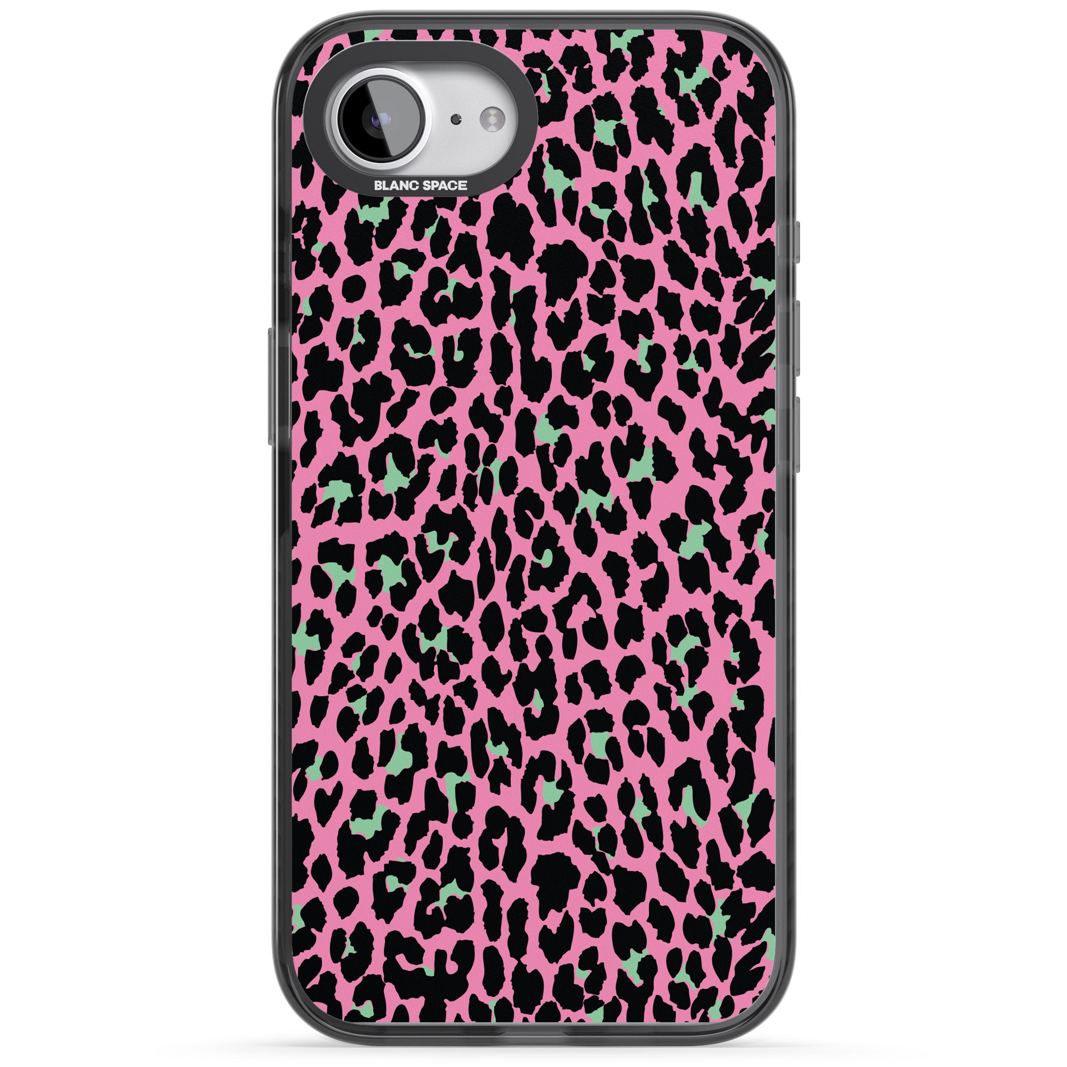 Pink & Green Leopard