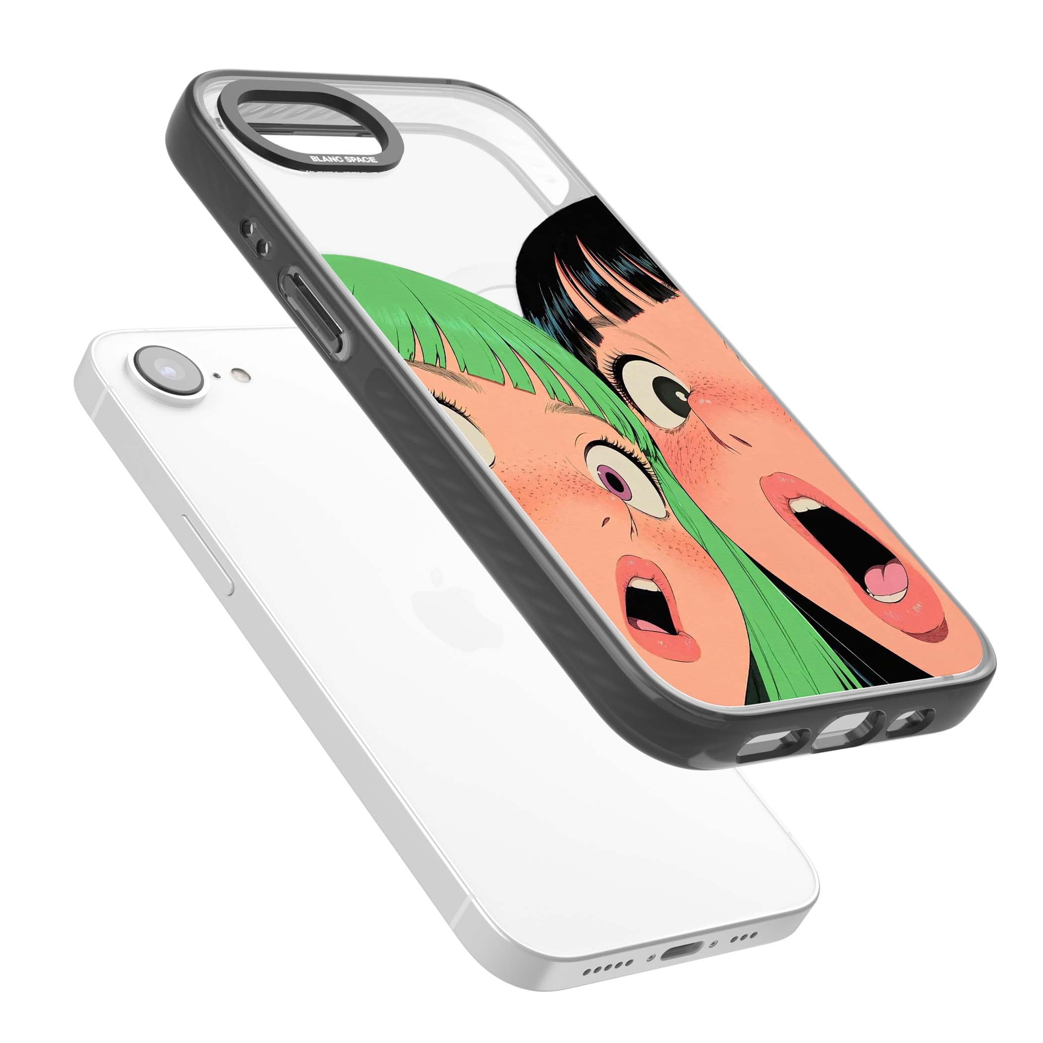 Gasp for her iPhone case | Black Impact Magsafe case for iPhone 16e, iPhone 17e