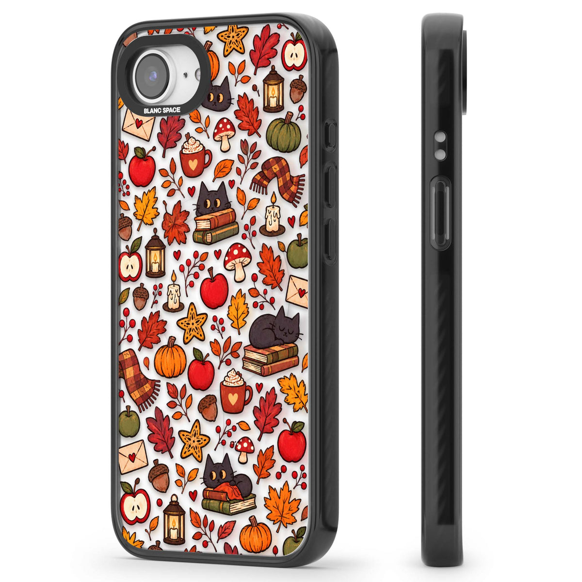 Autumn Mix iPhone case | Black Impact Magsafe case for iPhone 16e, iPhone 17e