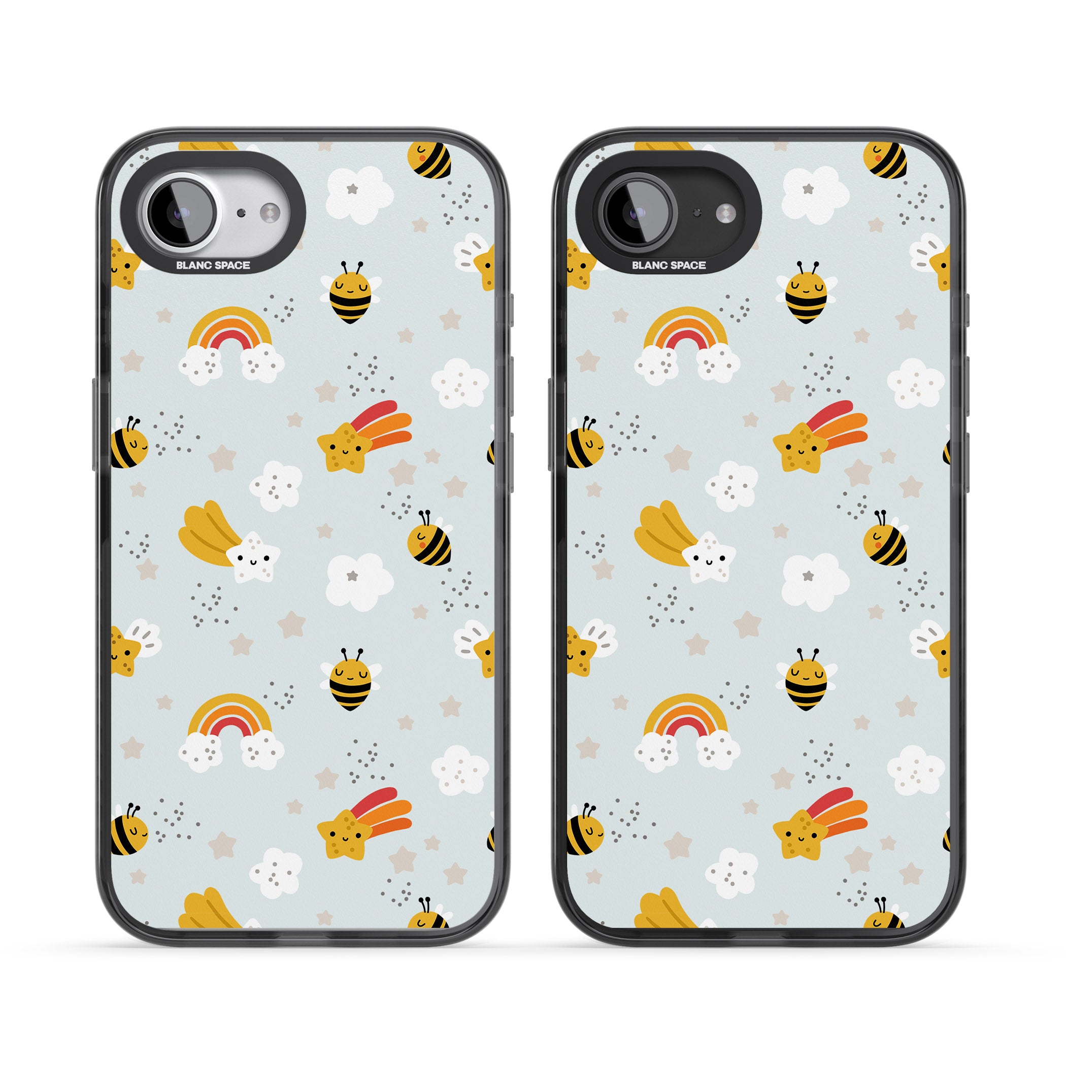 Sweet As Honey Patterns: Bees & Rainbows
