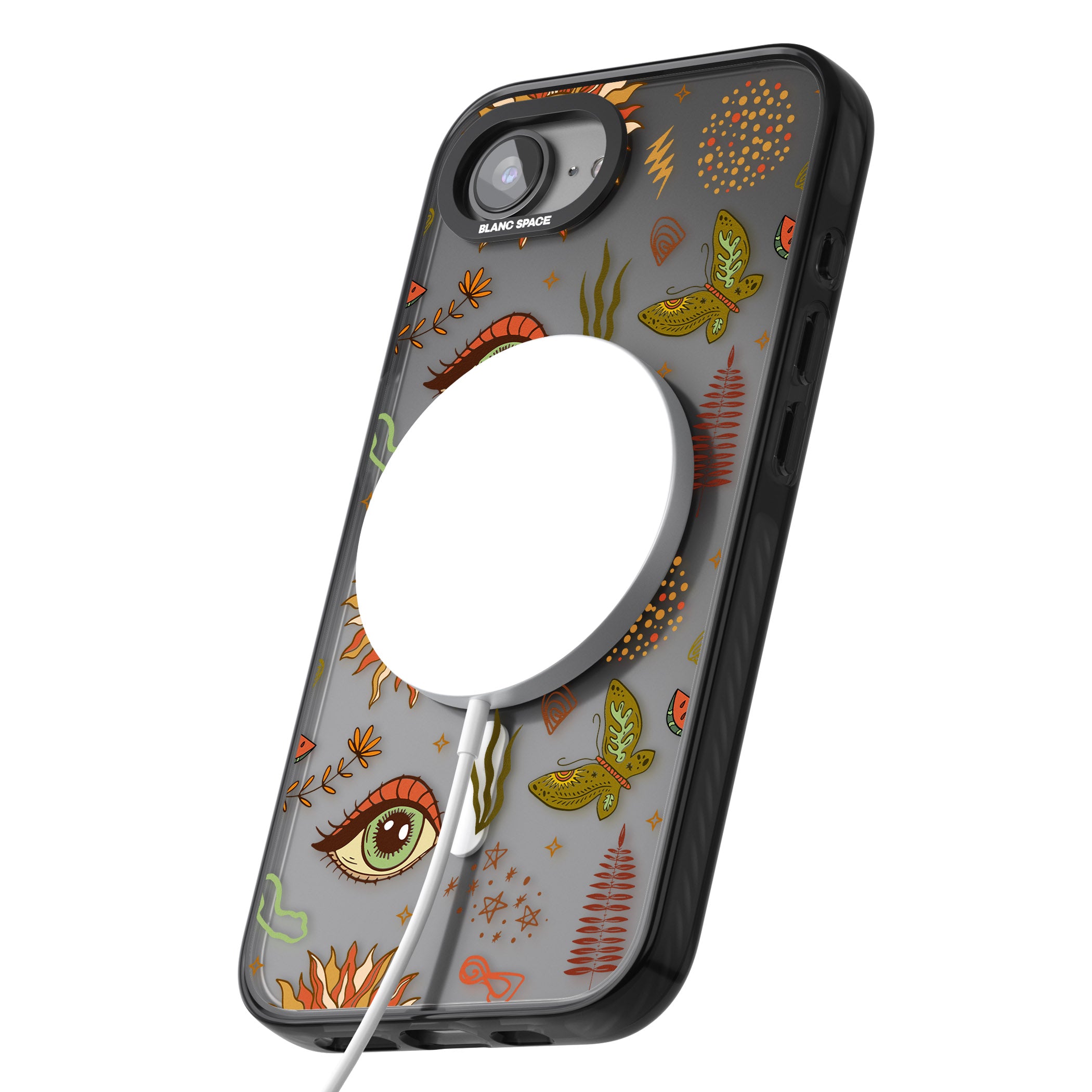 Boho Celestial Sun & Eye Pattern