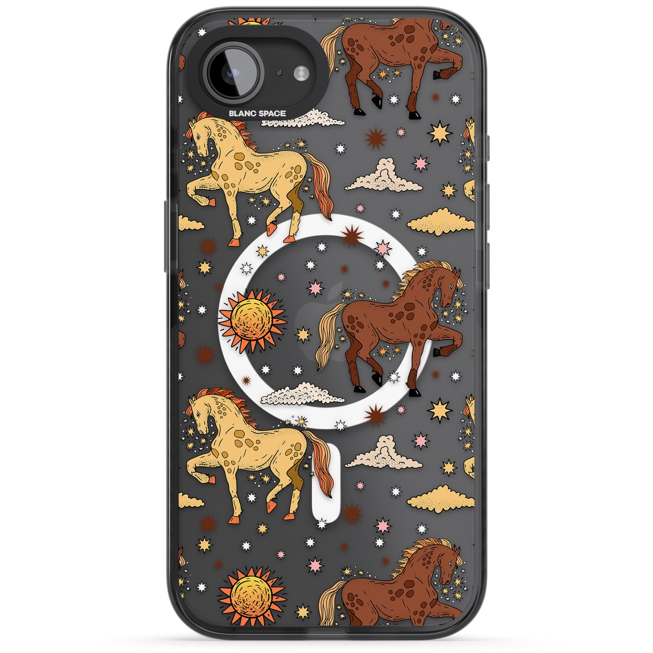 Boho Celestial Wild Horses