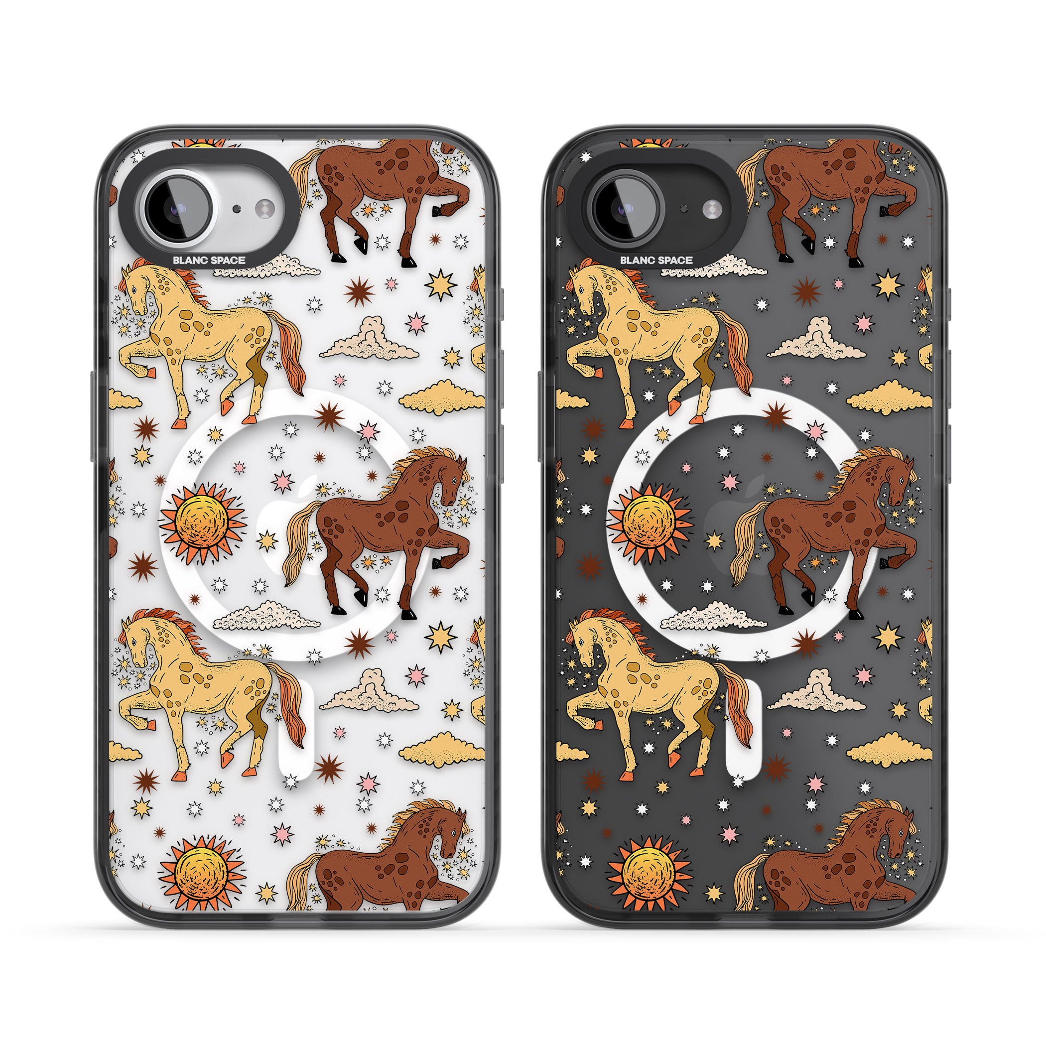 Boho Celestial Wild Horses