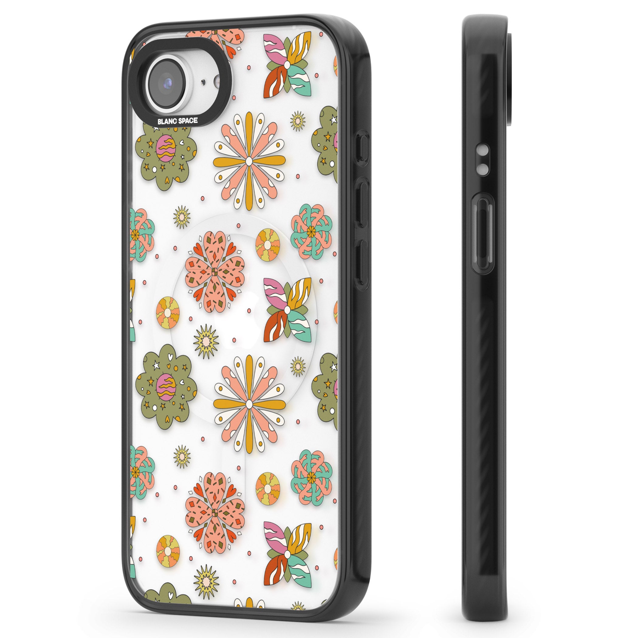 Boho Celestial Psychedelic Floral