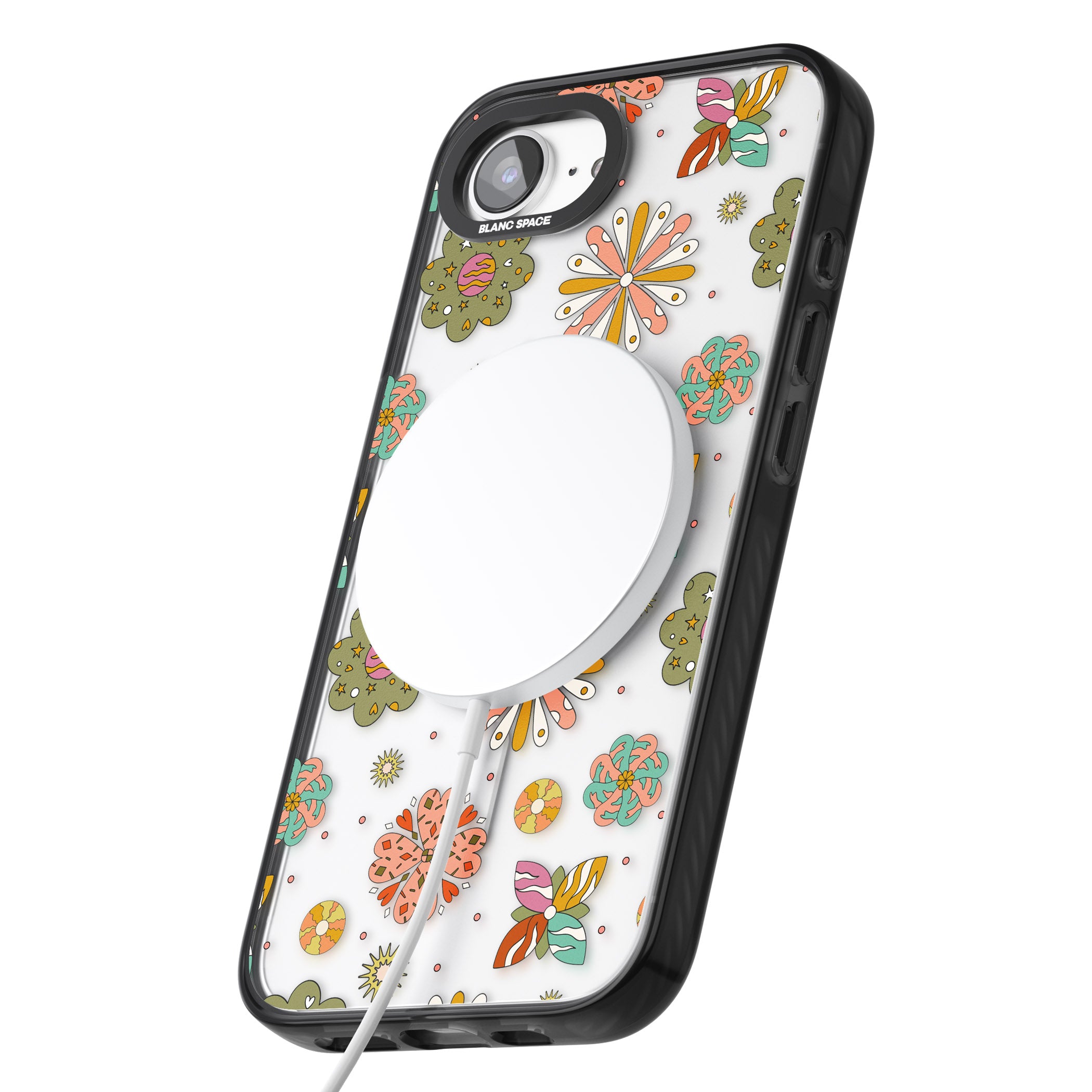 Boho Celestial Psychedelic Floral