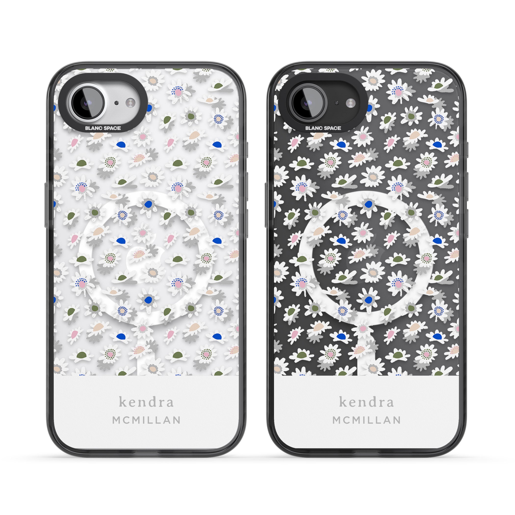 Personalised Grey & White Daisies