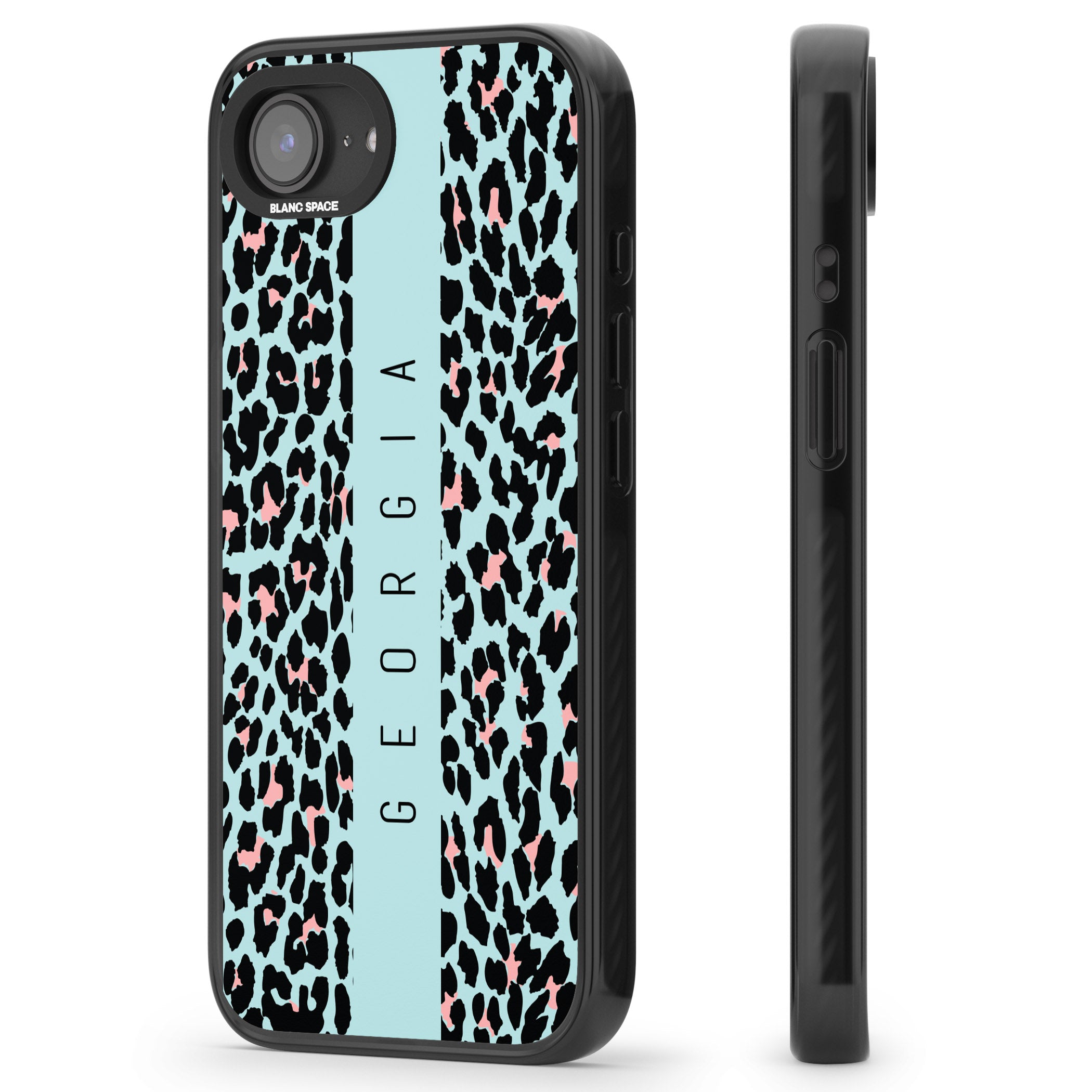 Personalised Blue Leopard