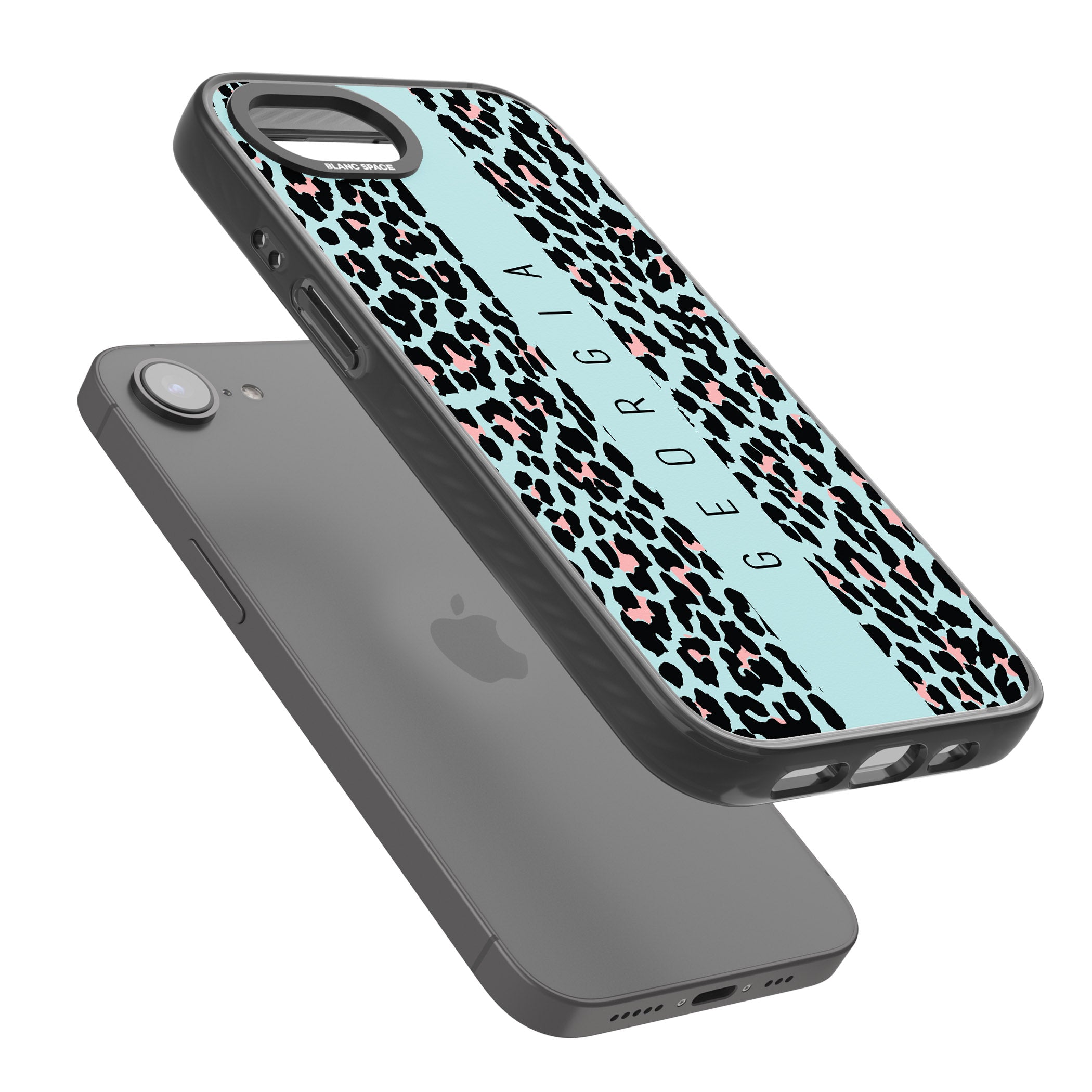 Personalised Blue Leopard