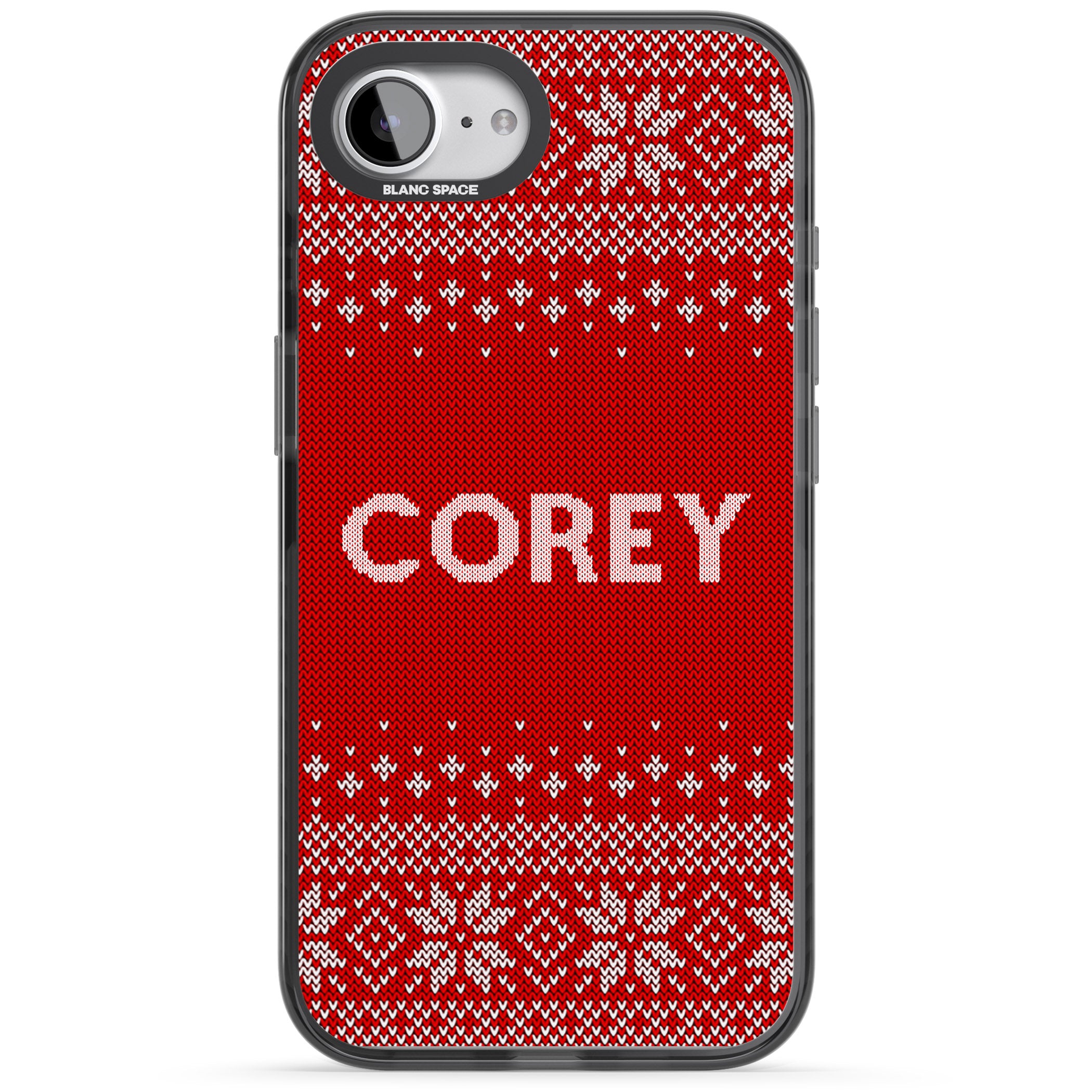 Personalised Red Christmas Knit