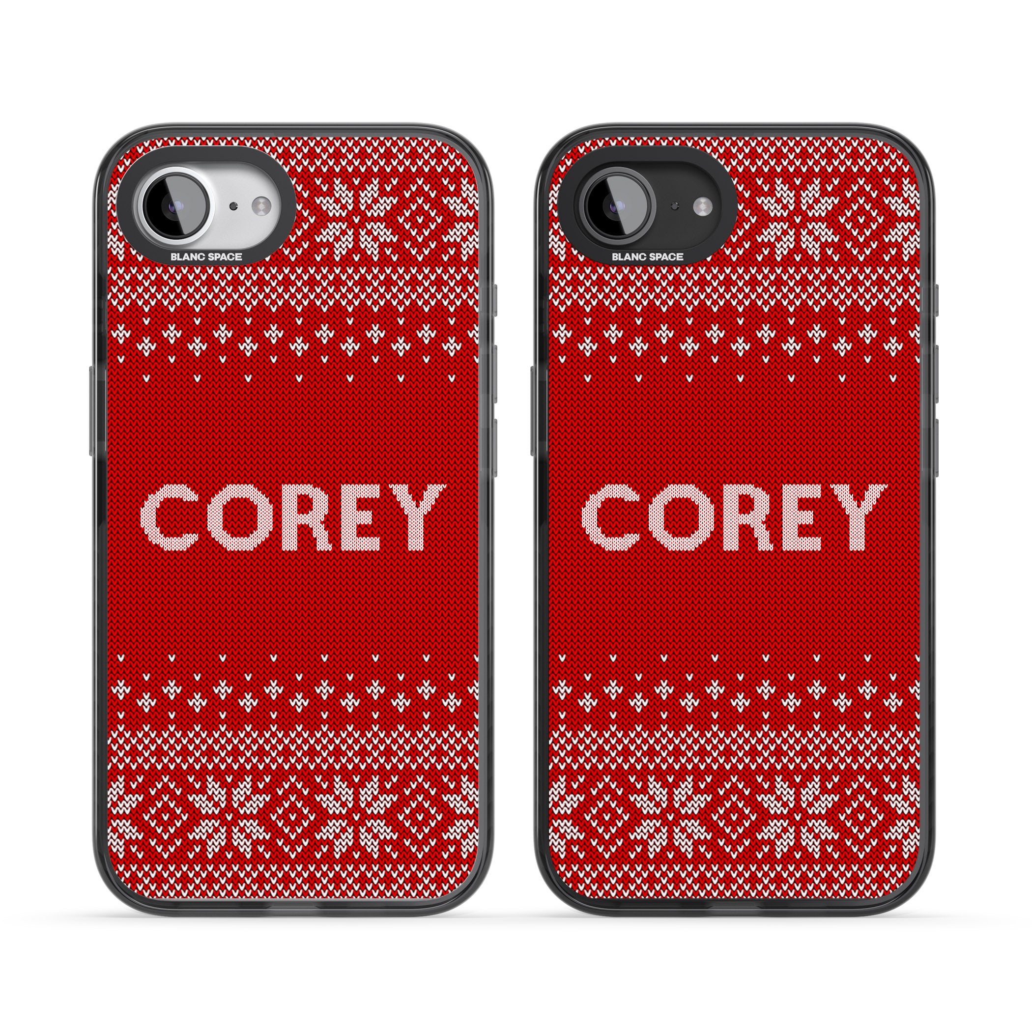 Personalised Red Christmas Knit
