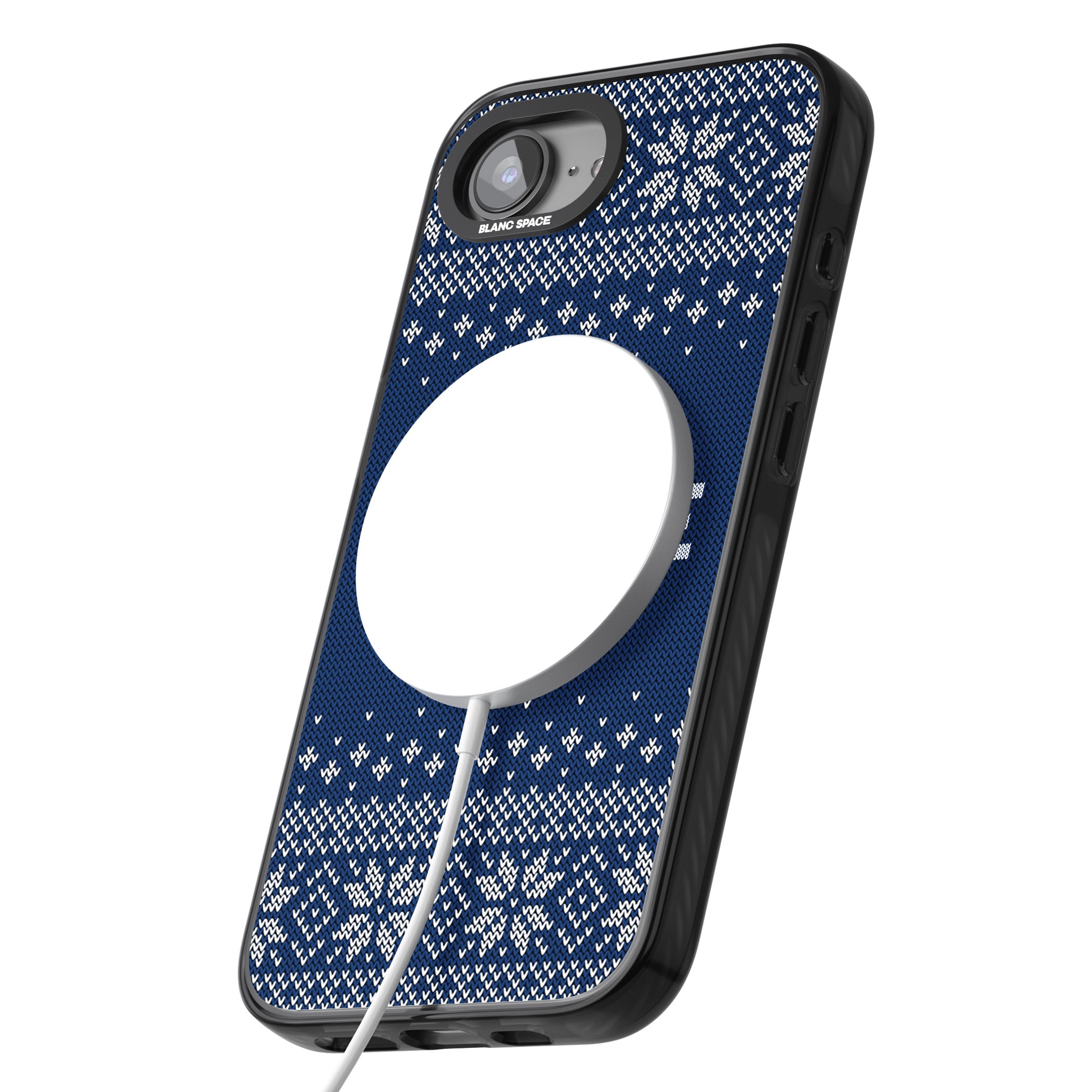 Personalised Blue Knitted Christmas