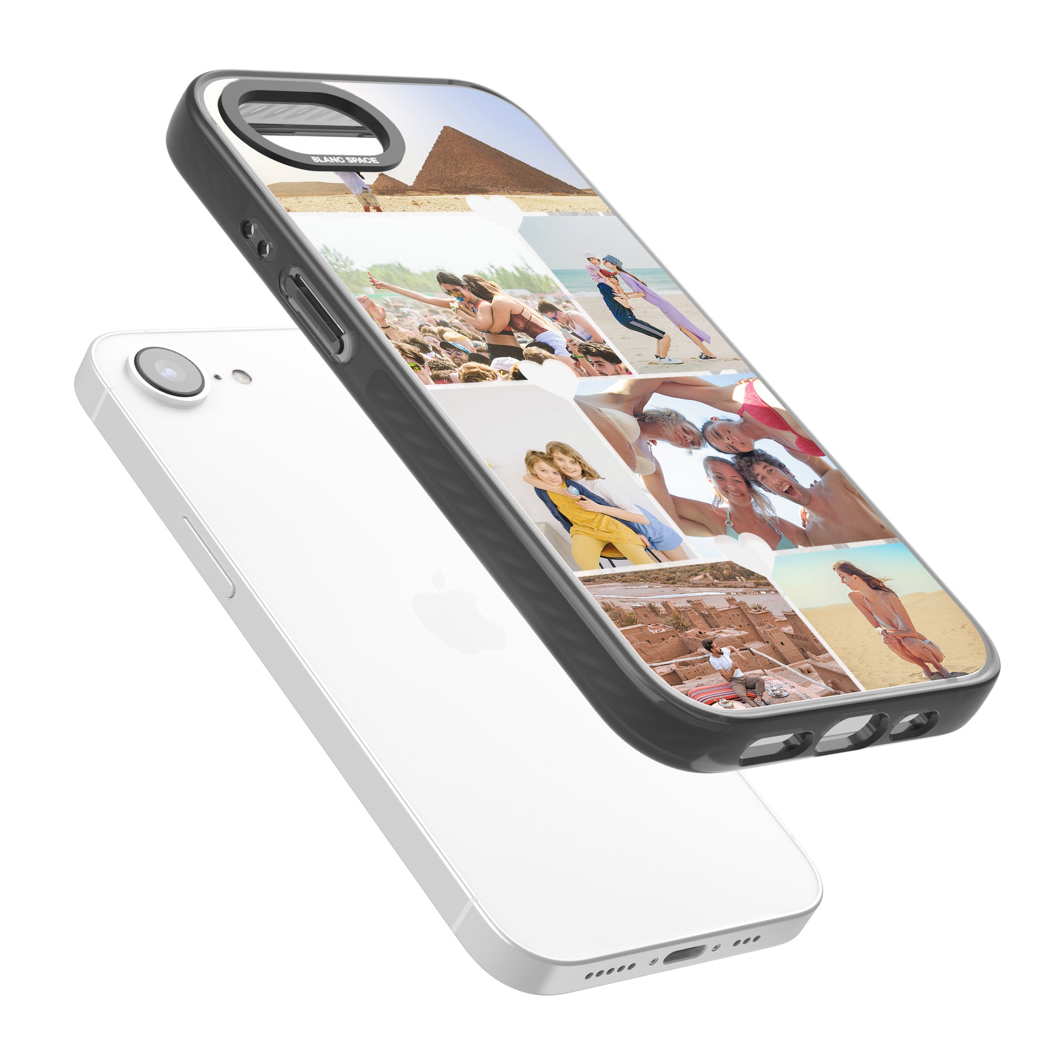 Personalised Heart Photo Grid