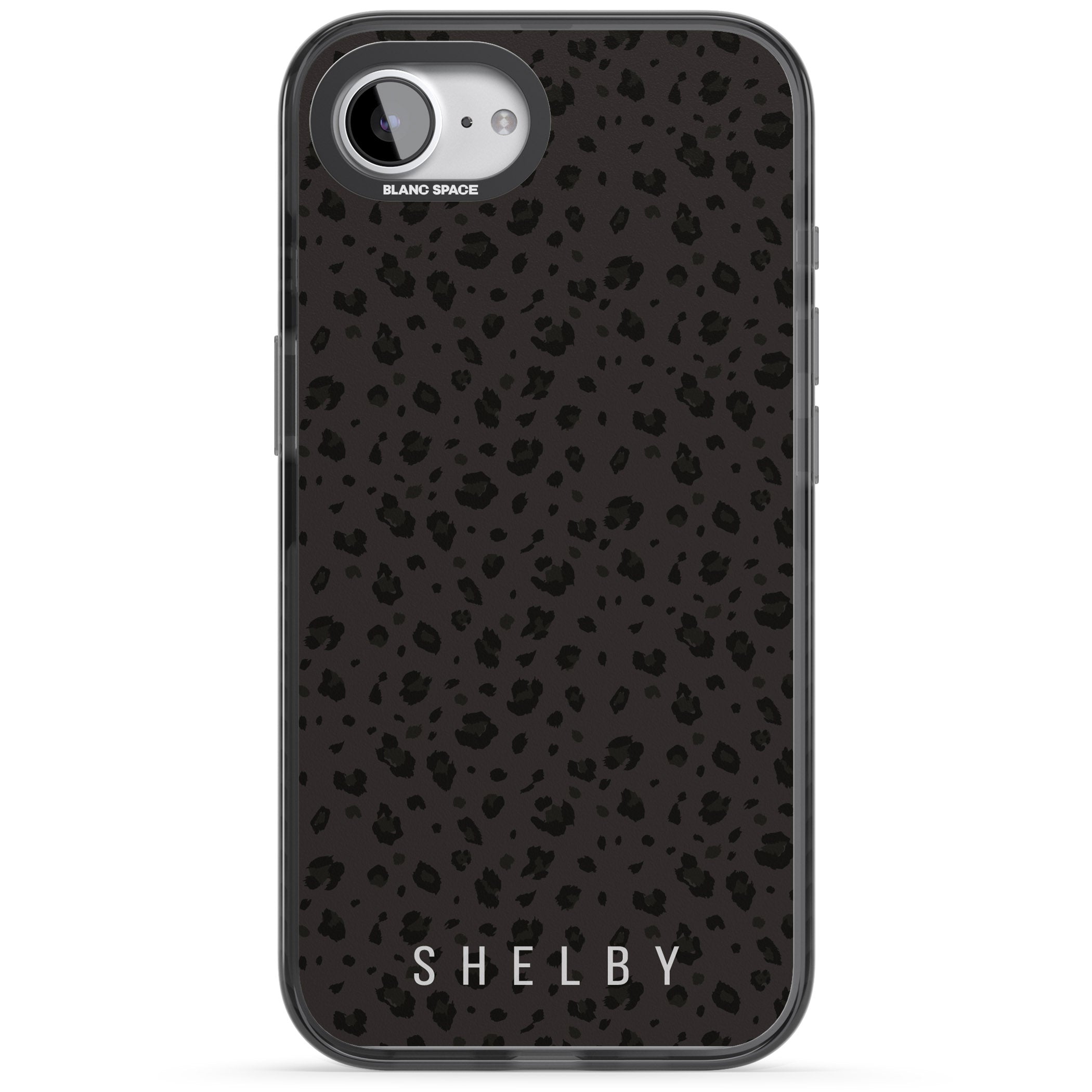 Personalised Dark Leopard Lettering
