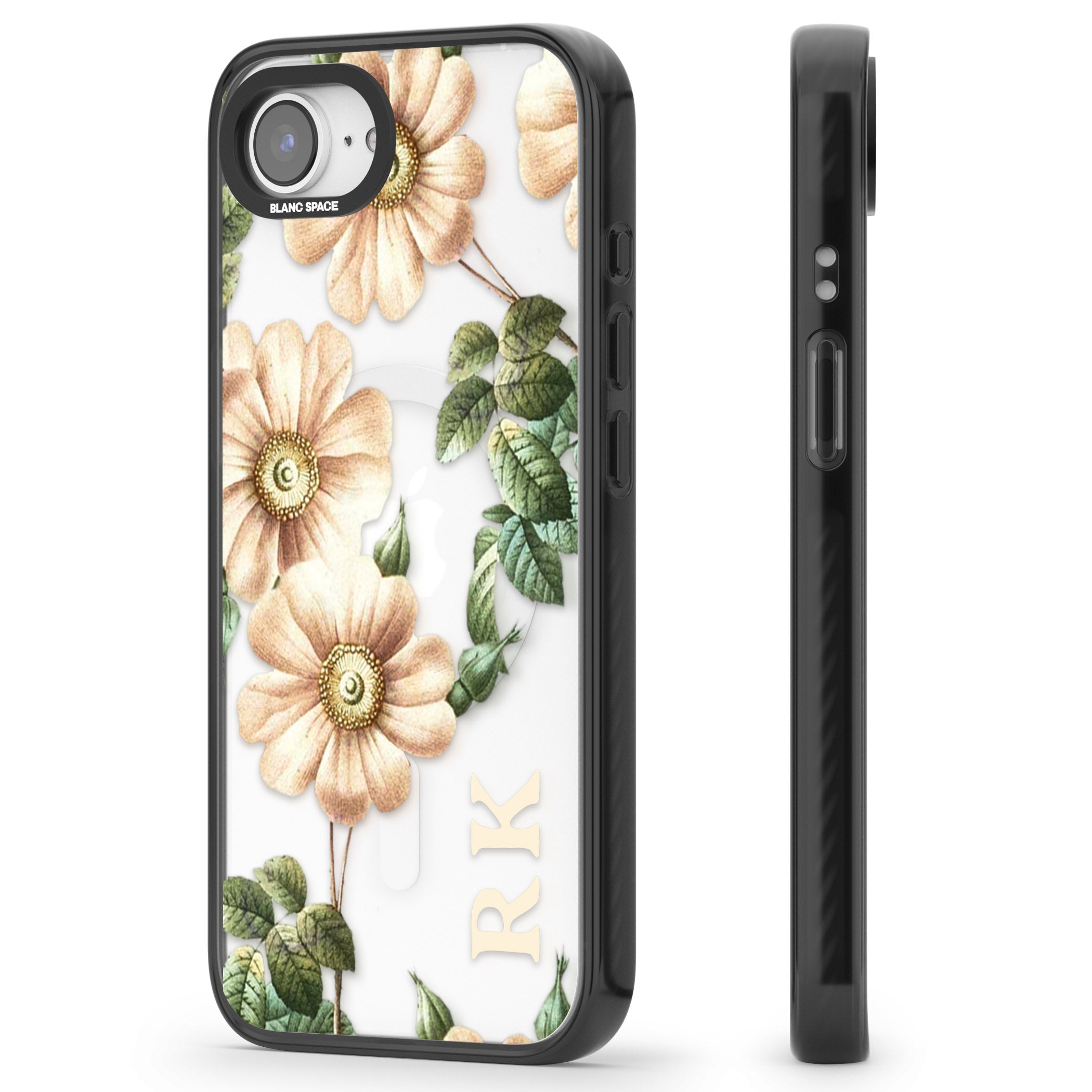 Personalised Vintage Floral Anemone