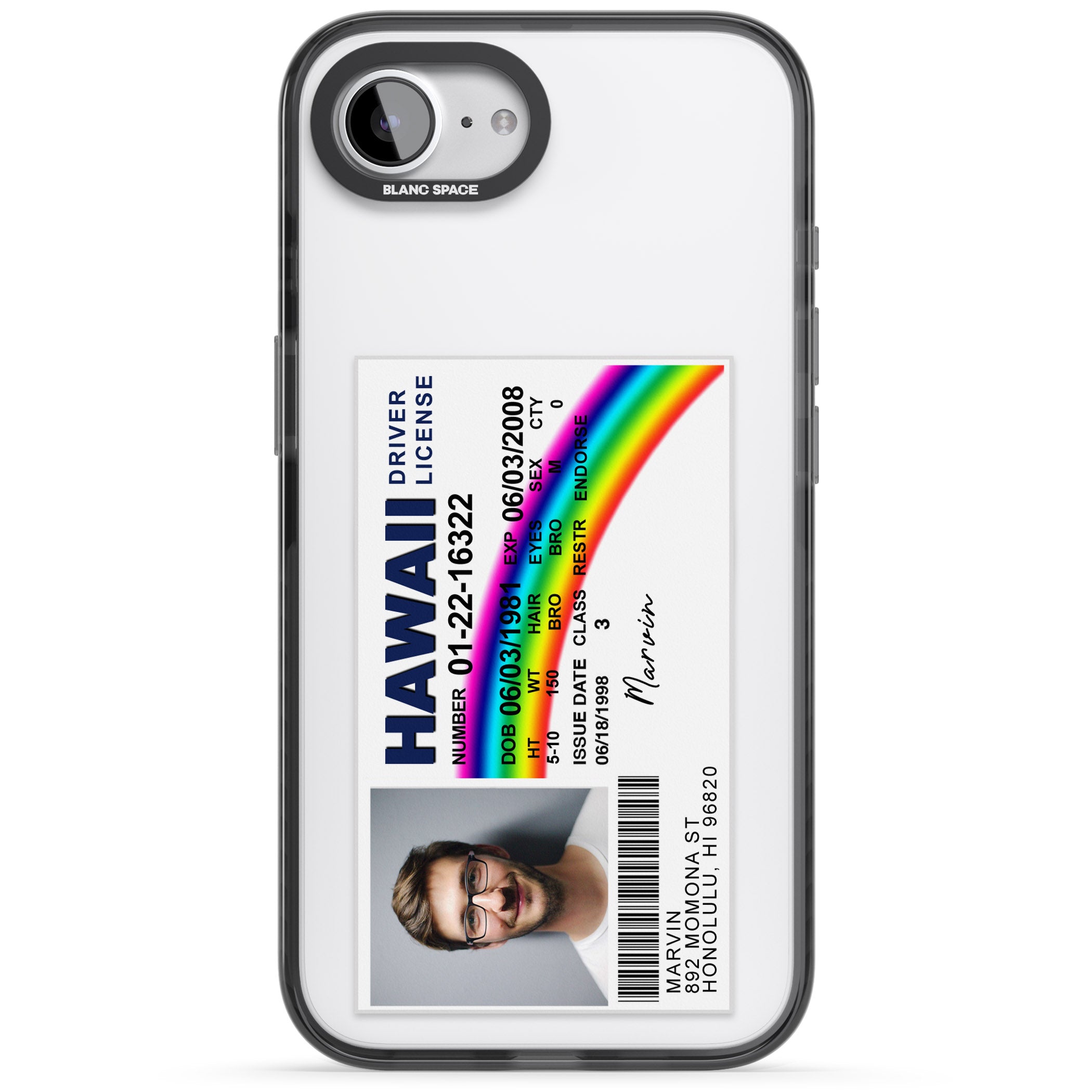 Personalised Hawaii Driving License