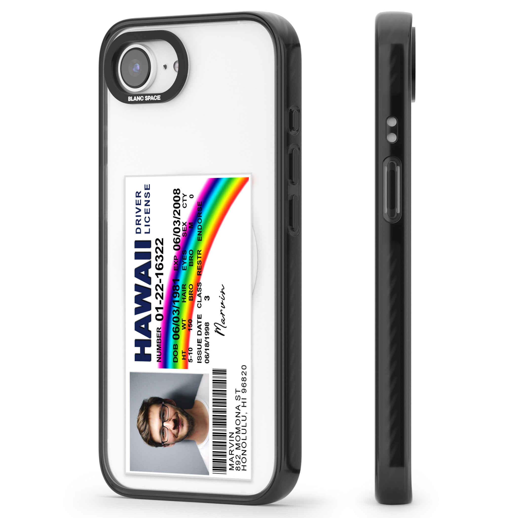 Personalised Hawaii Driving License