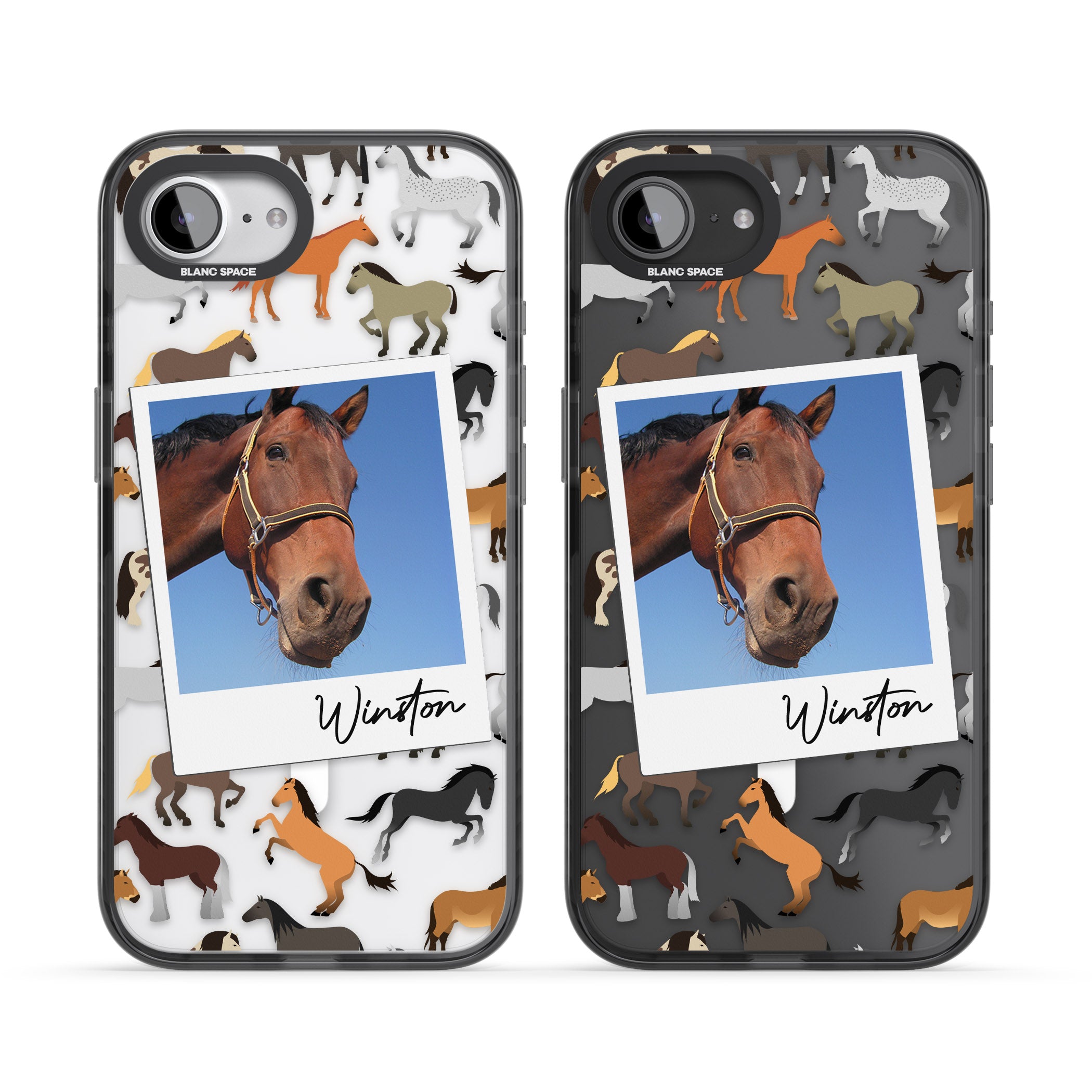 Personalised Horse Polaroid