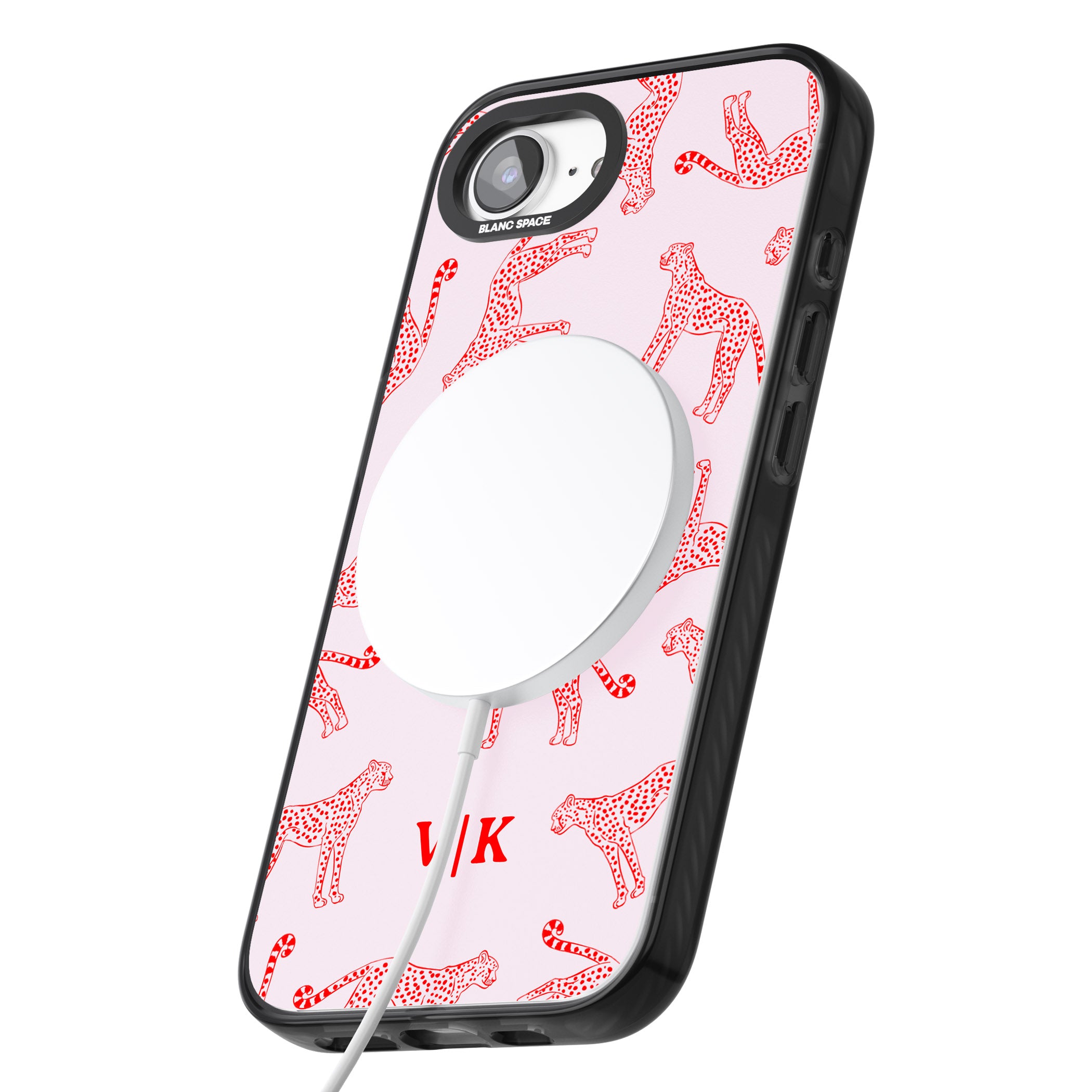 Personalised Red & Pink Cheetah