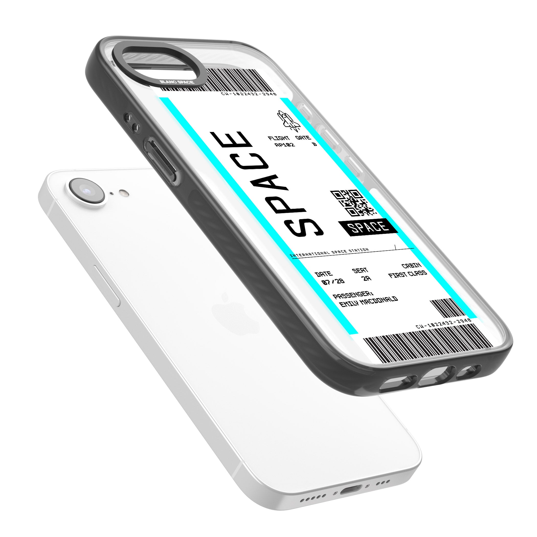 Personalised Space Travel Ticket