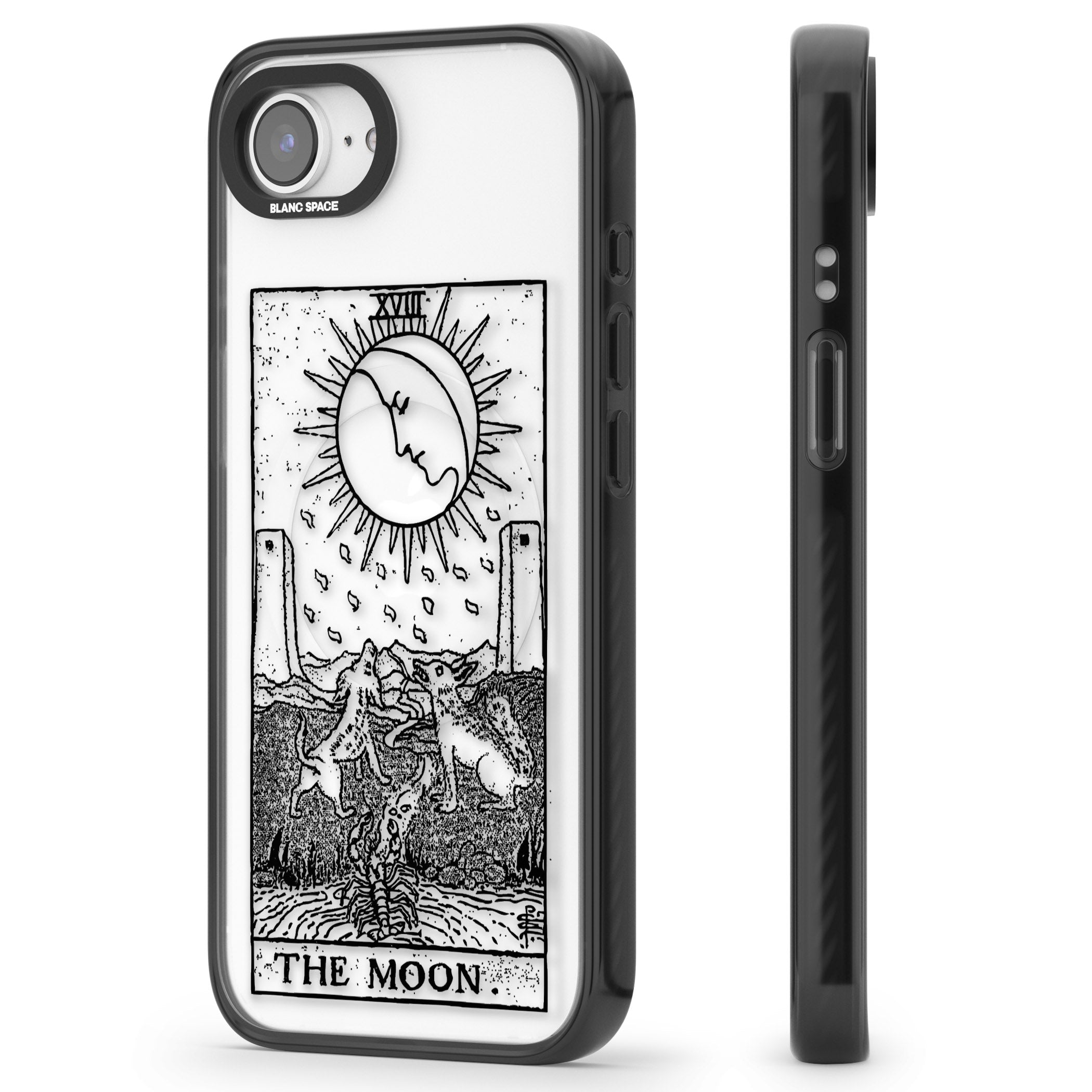 Personalised The Moon Tarot Card (Clear)