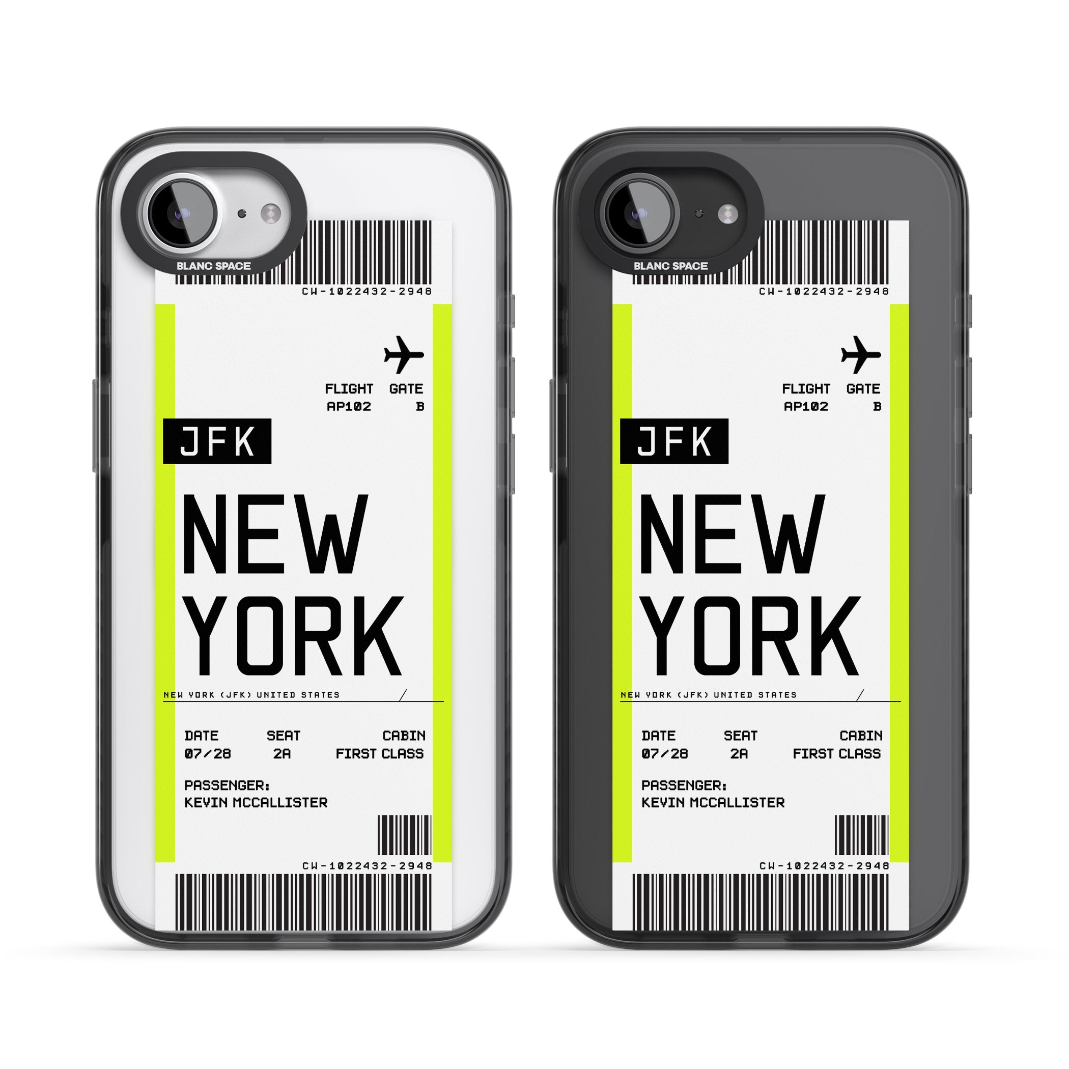 Personalised New York Boarding Pass