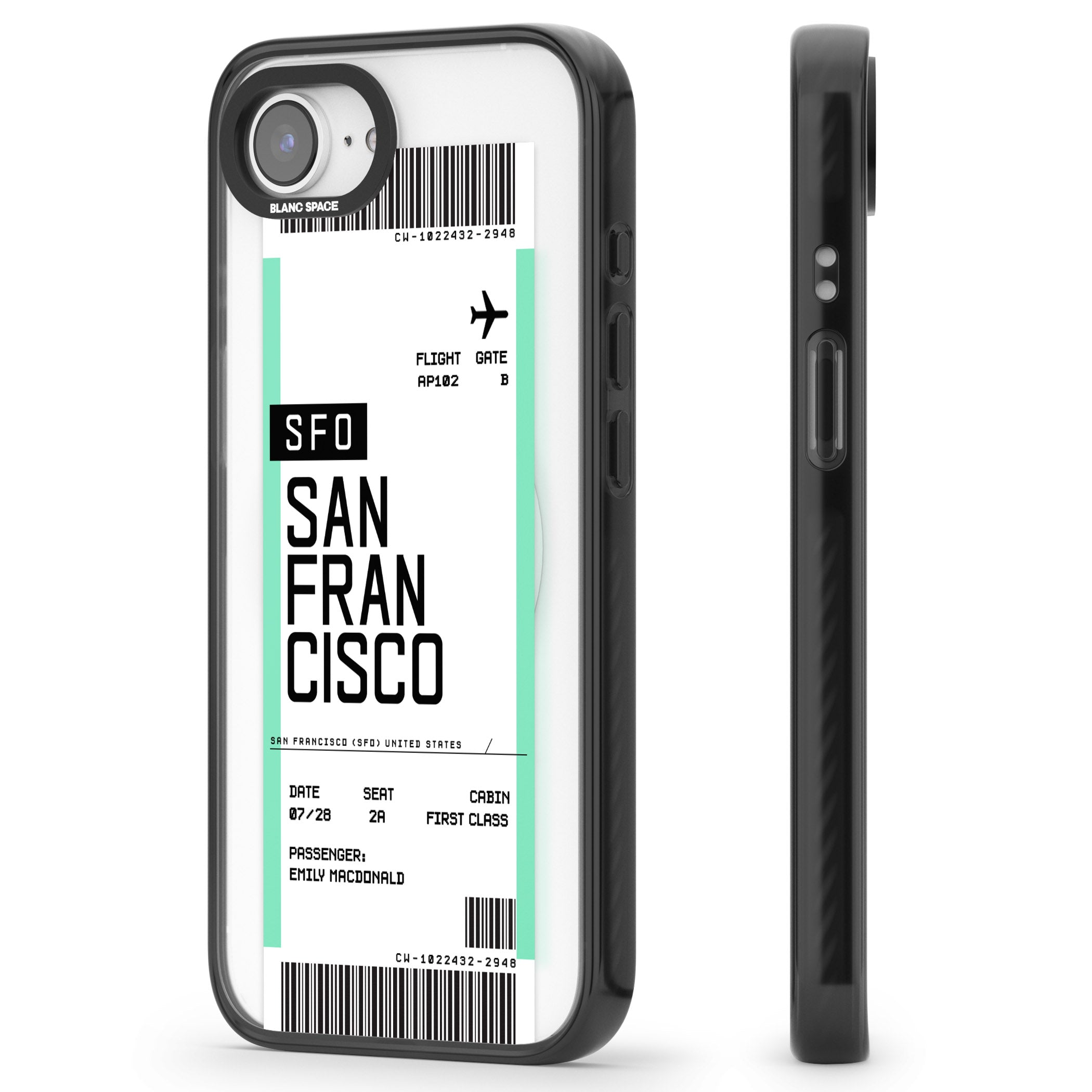 Personalised San Francisco Boarding Pass