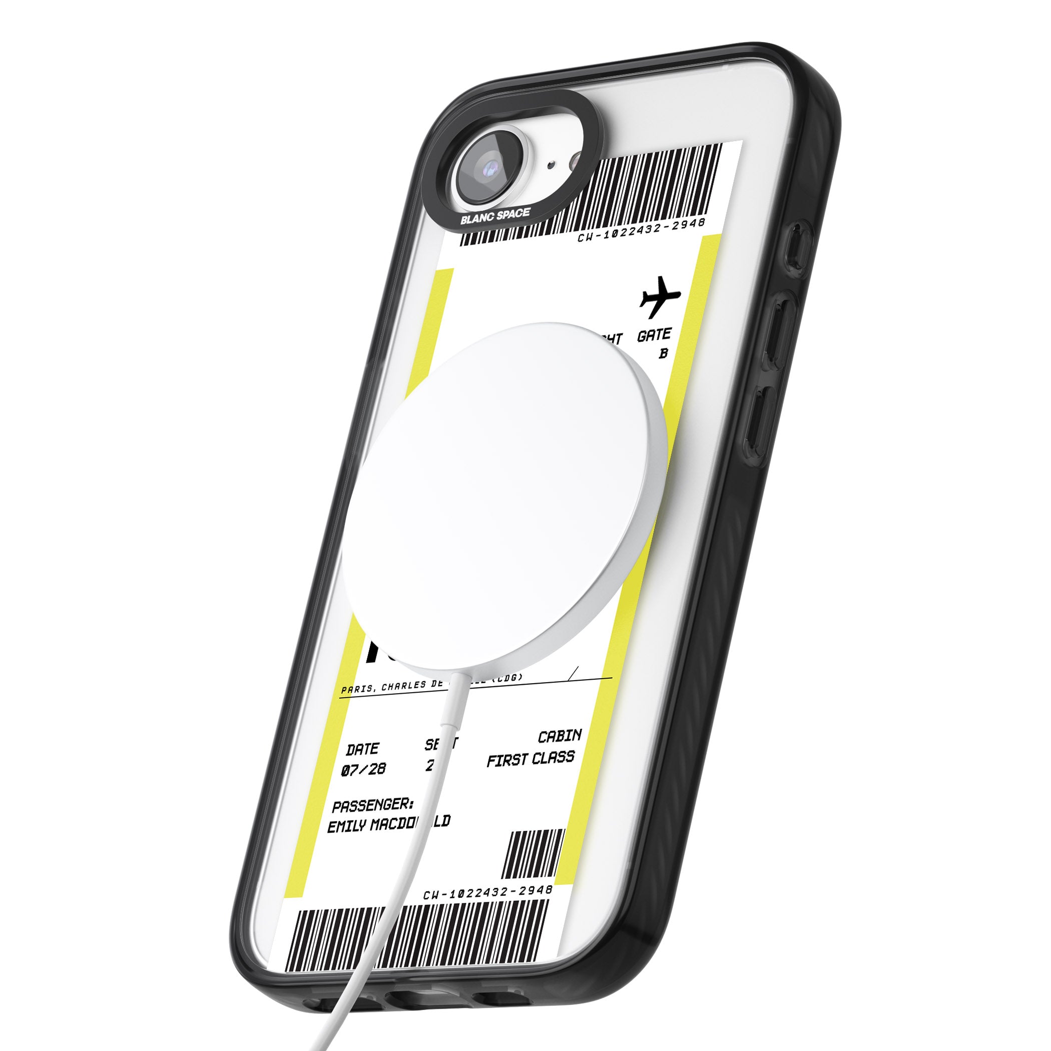 Personalised Paris Boarding Pass