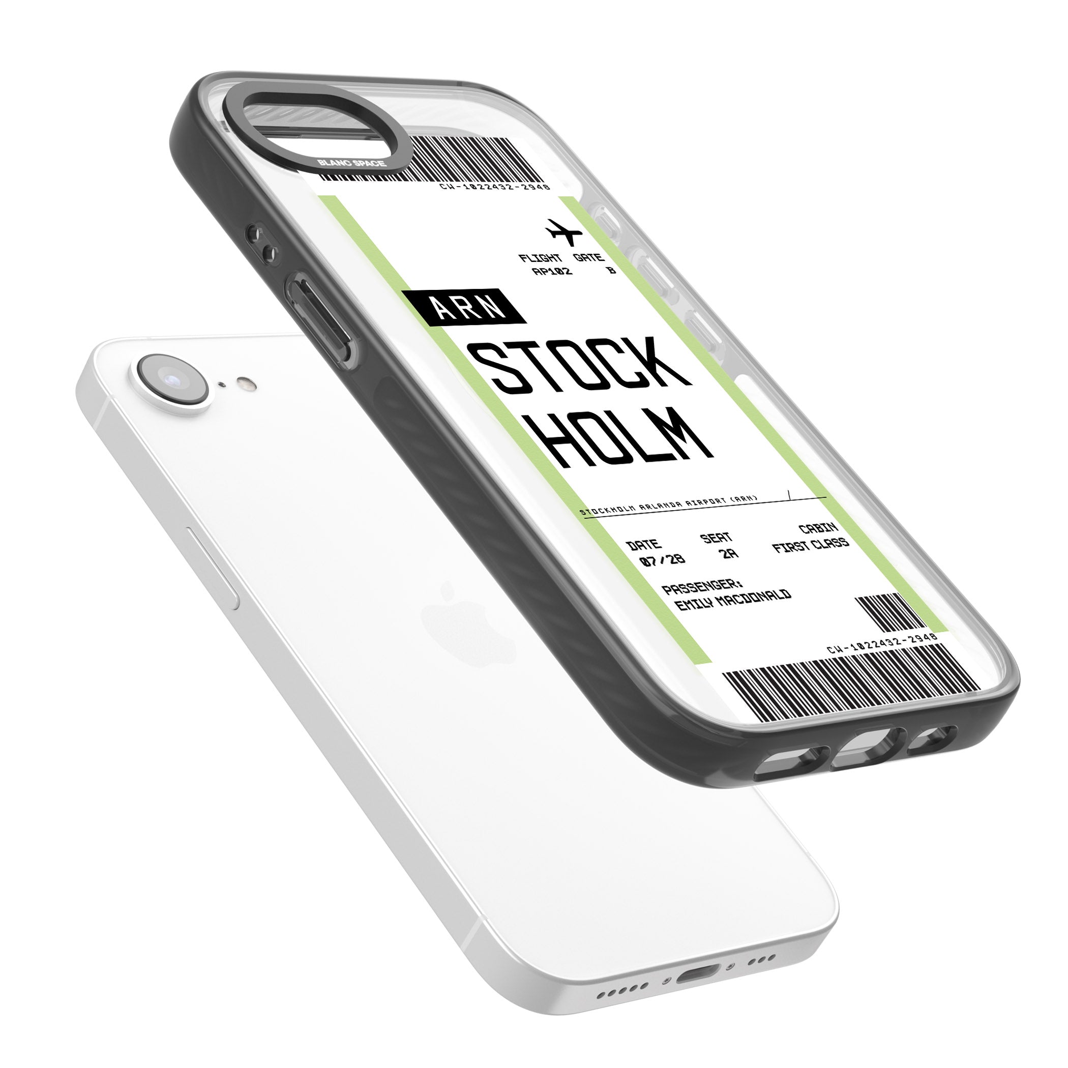 Personalised Stockholm Boarding Pass