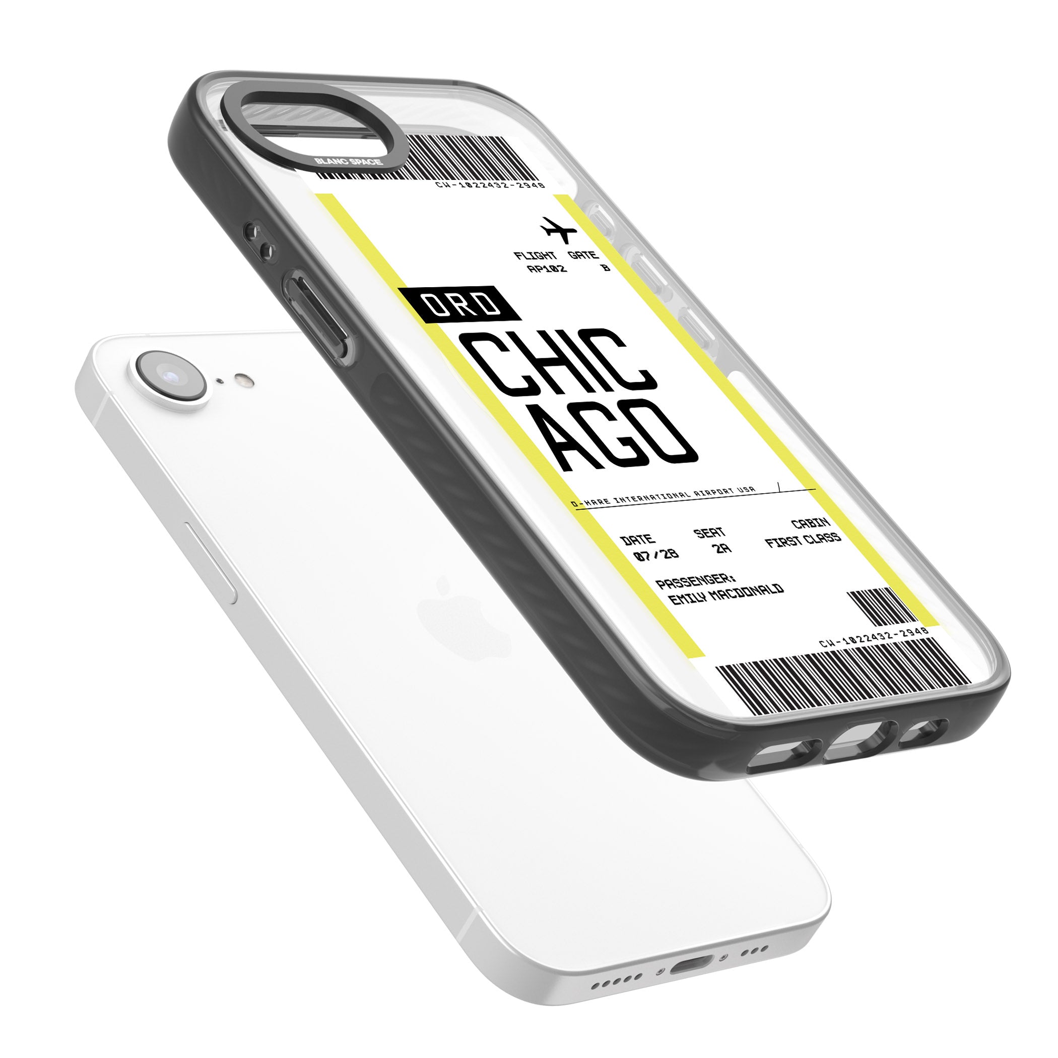 Personalised Chicago Boarding Pass