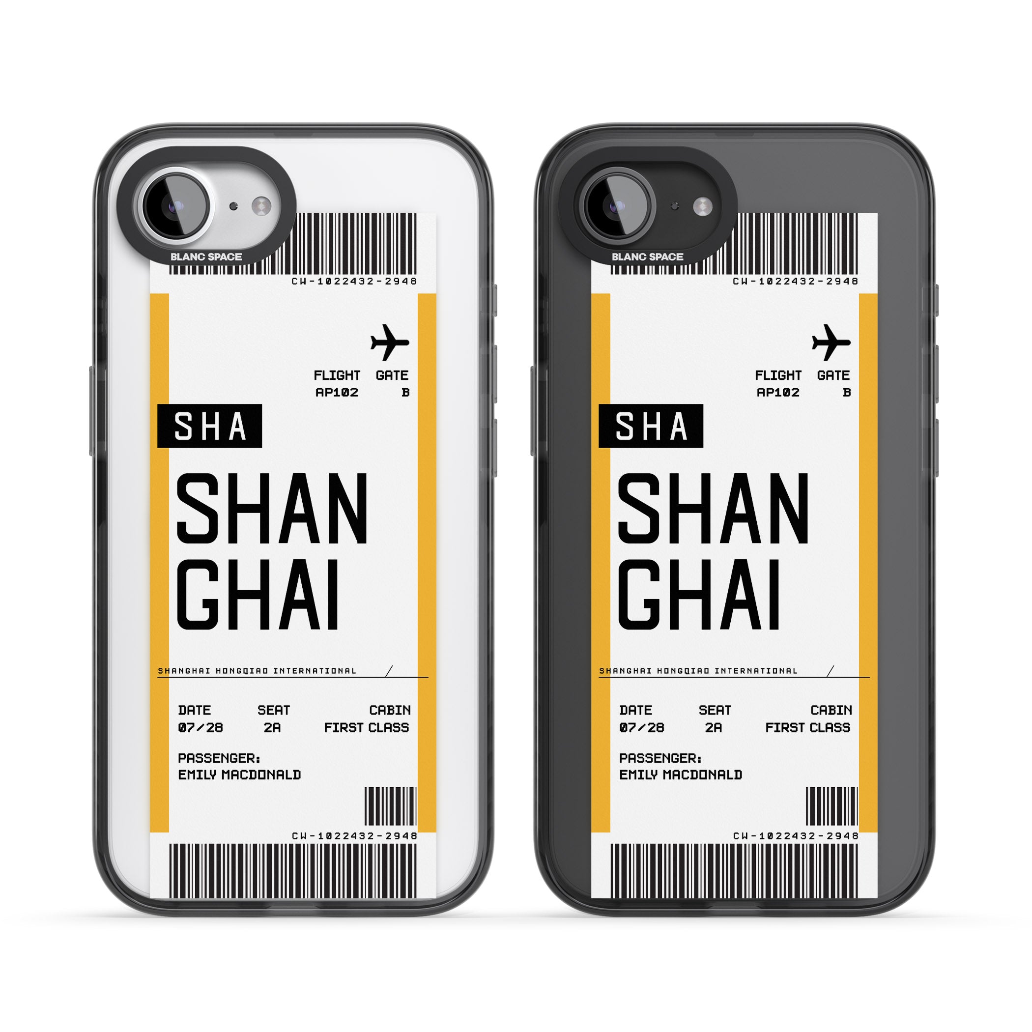 Personalised Shanghai Boarding Pass