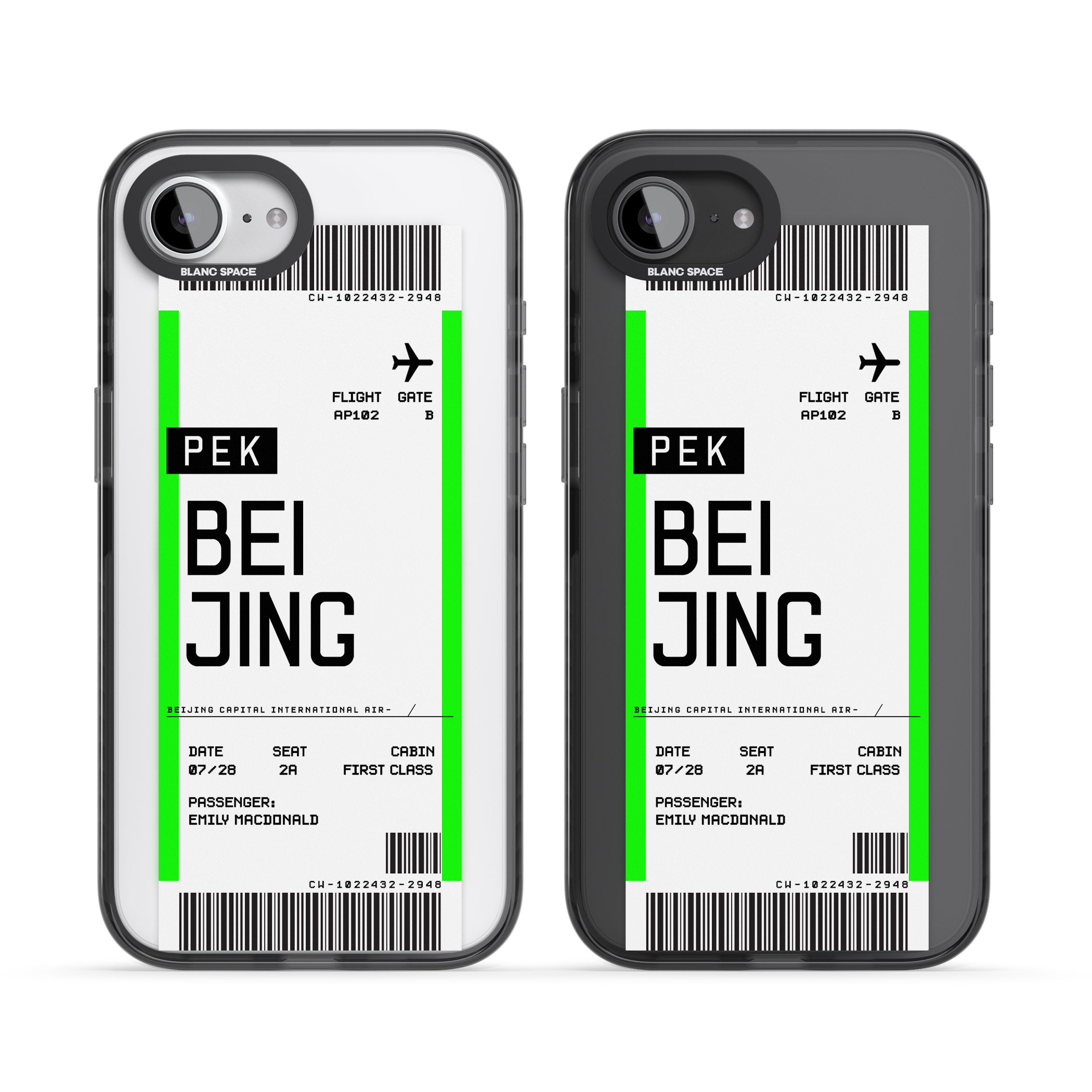 Personalised Beijing Boarding Pass