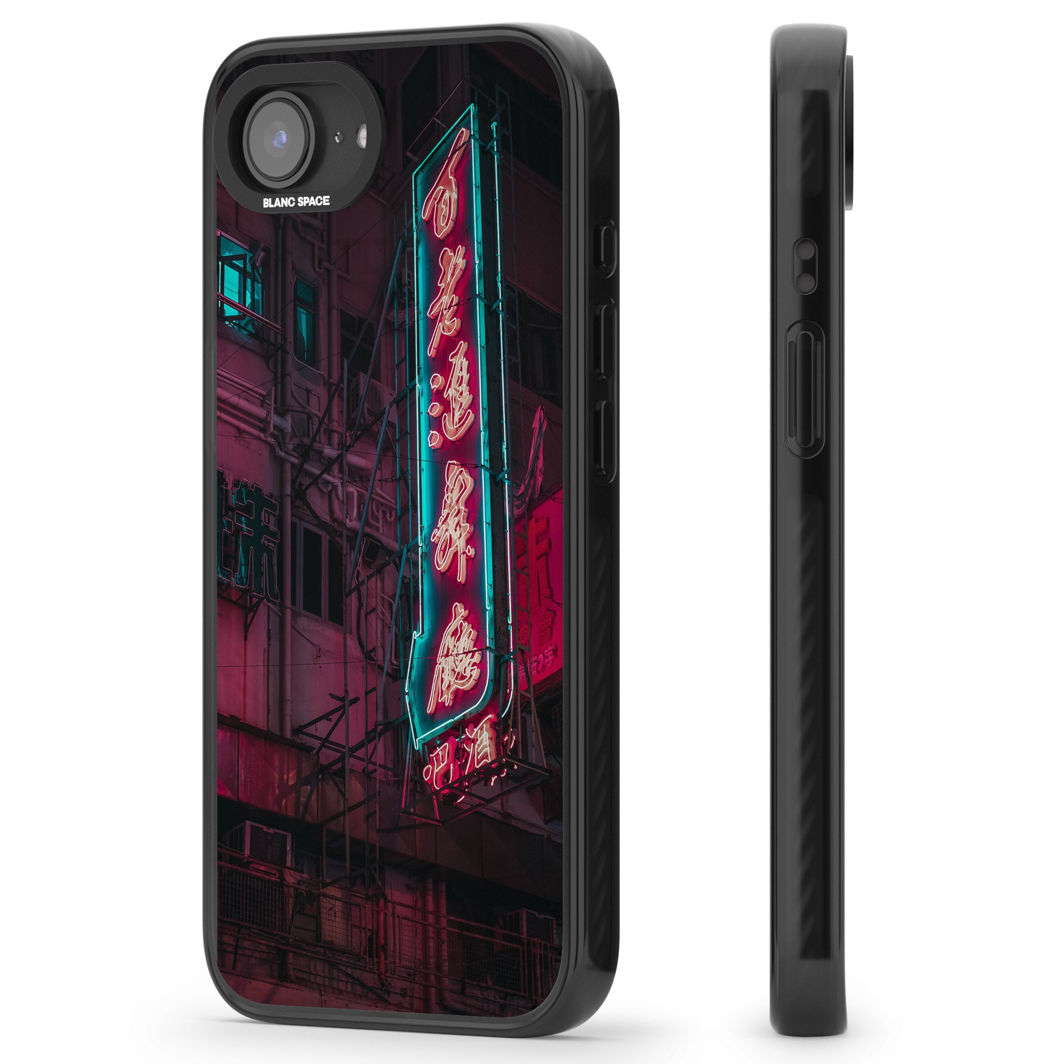 Neon Kanji Cityscape