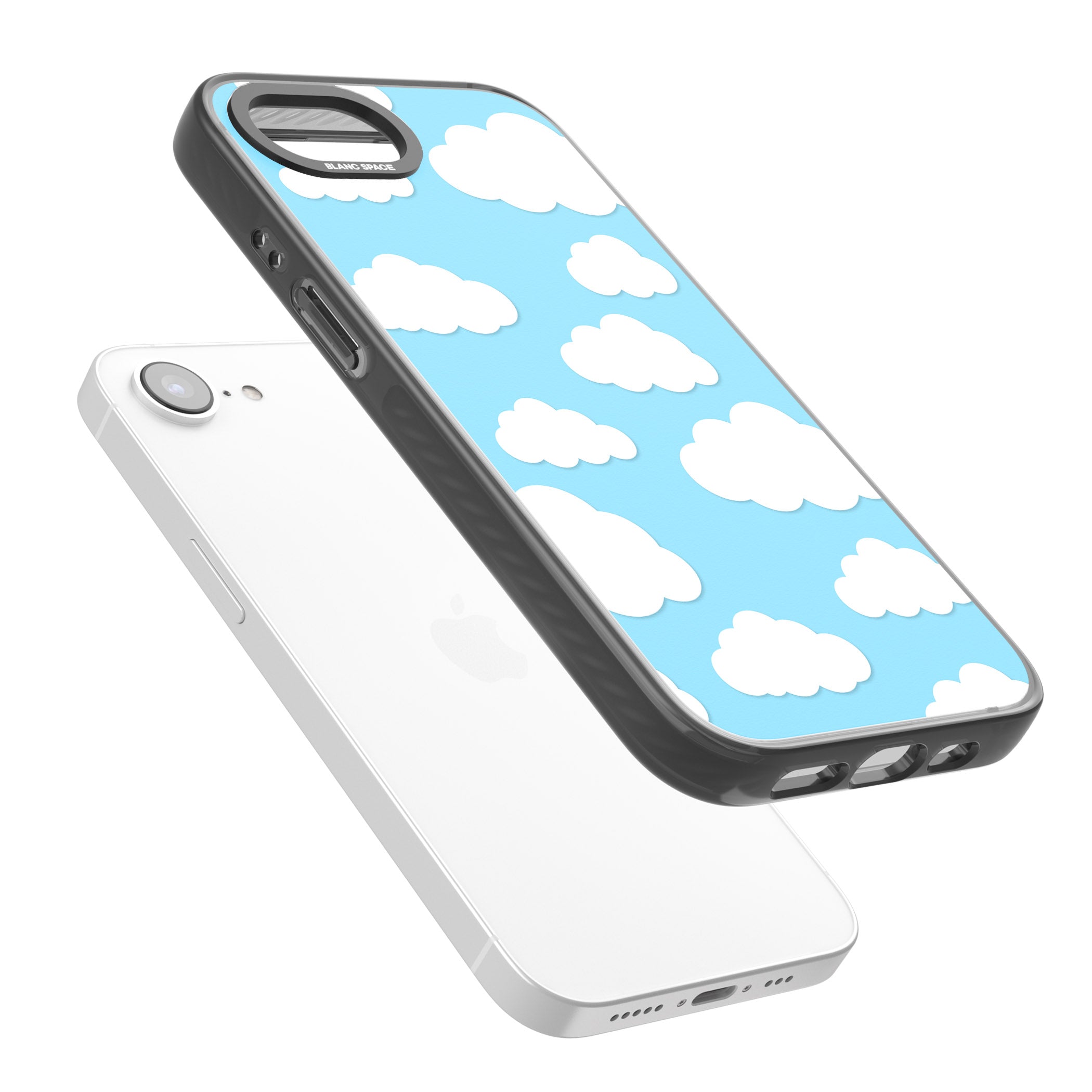 Blue Sky & Clouds Pattern