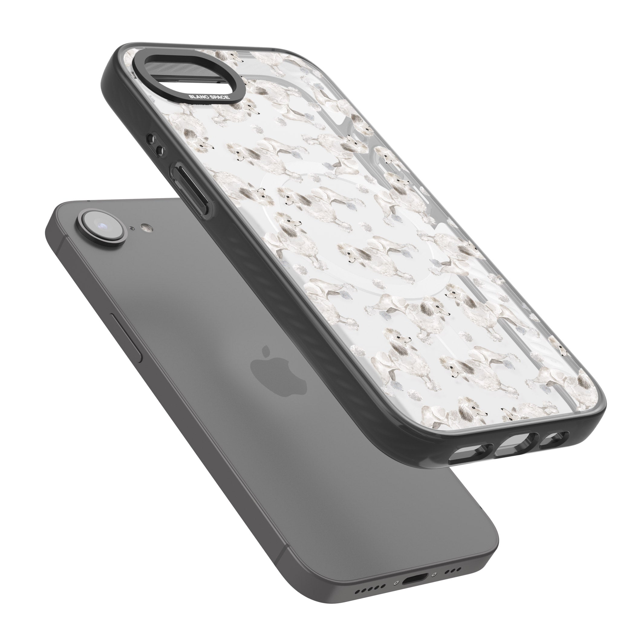 Poodle Watercolor Pattern